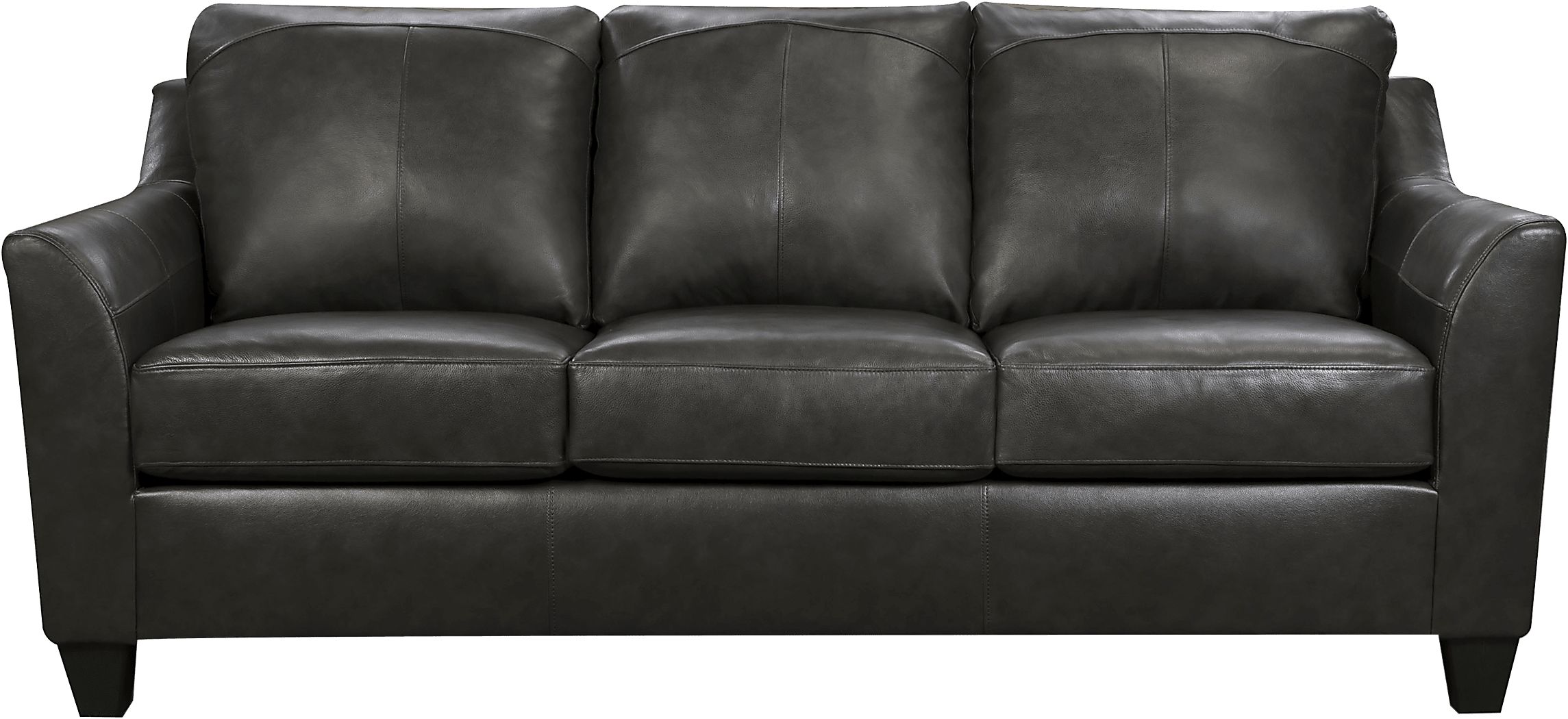 rooms to go teramo leather sofa