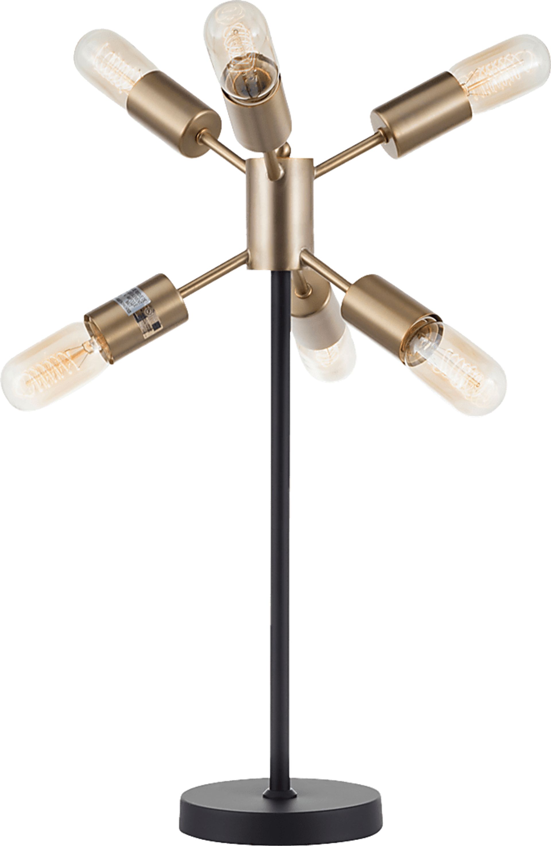 Teregram Road Black Lamp - Image 1