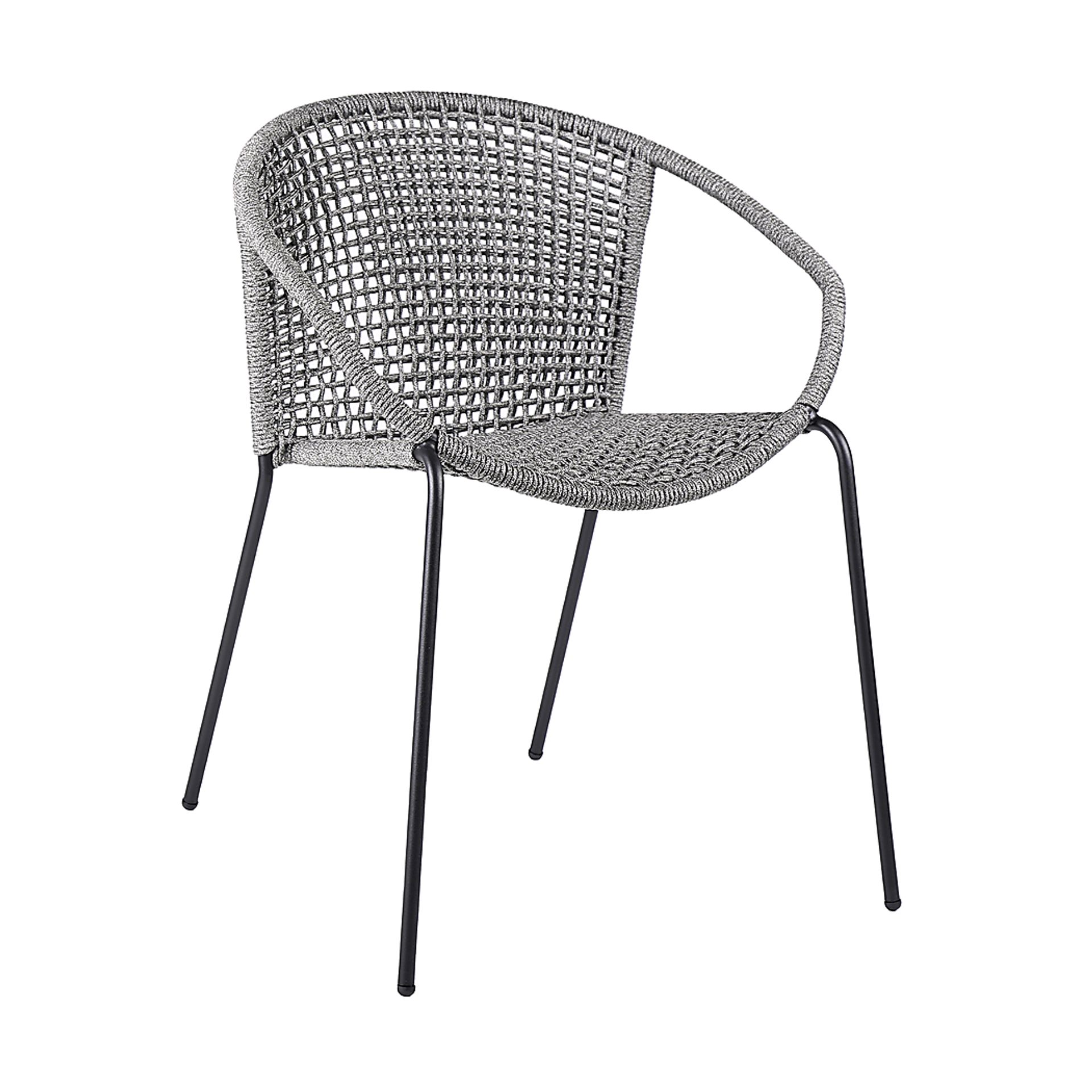 Terela Gray Outdoor Arm Chair, Set of 2 - Image 2