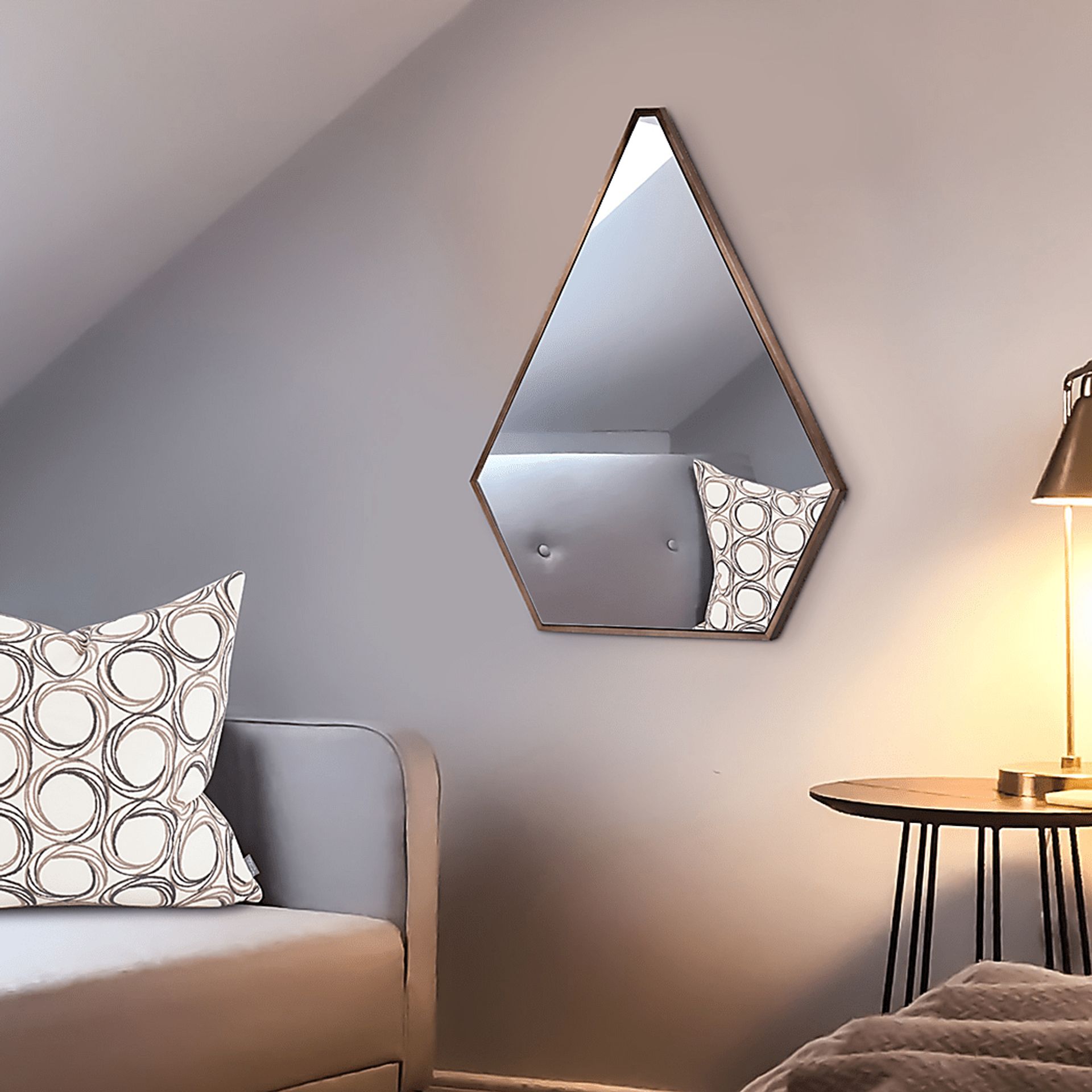 Teresita Brass Mirror - Image 2