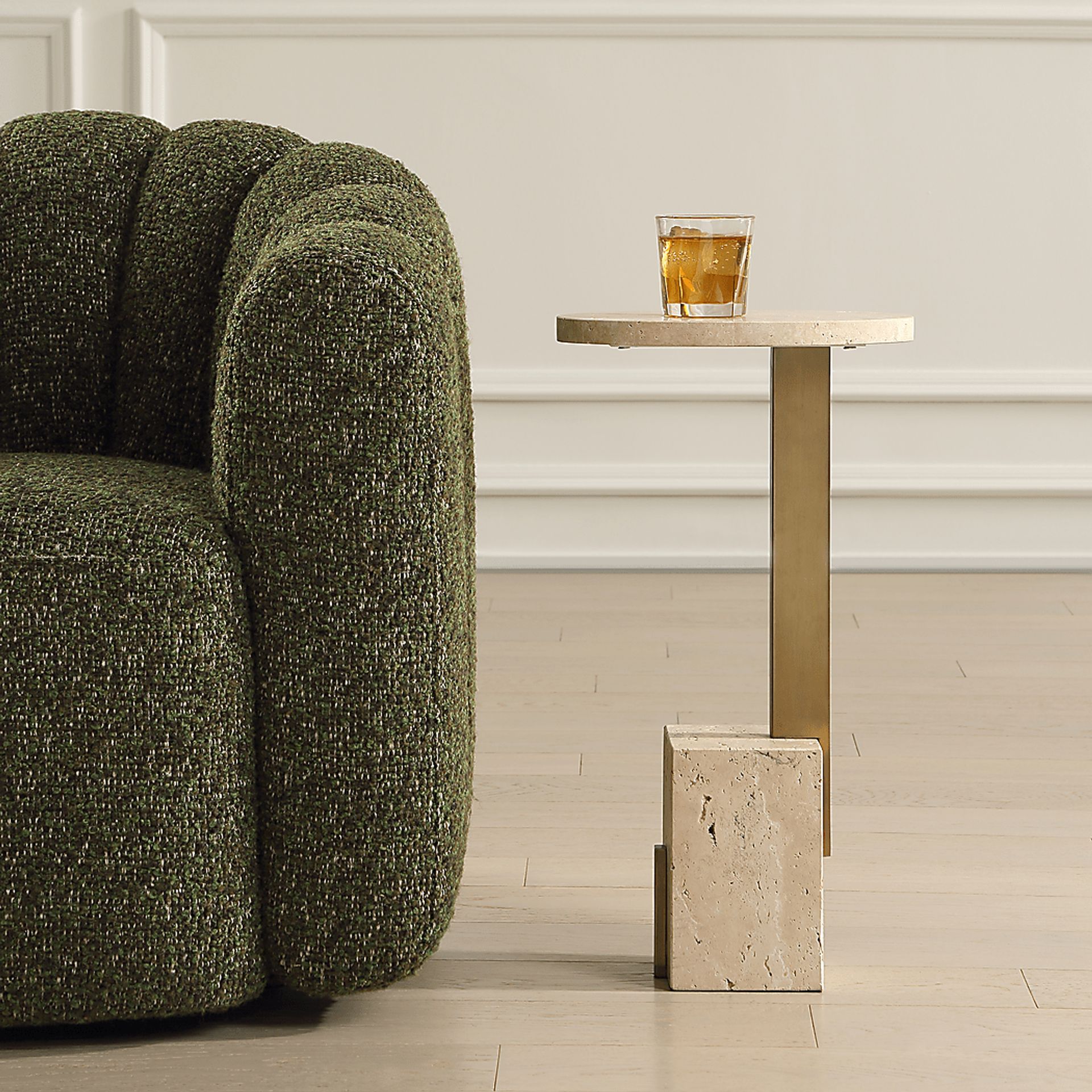 Terim Beige Accent Table - Image 3