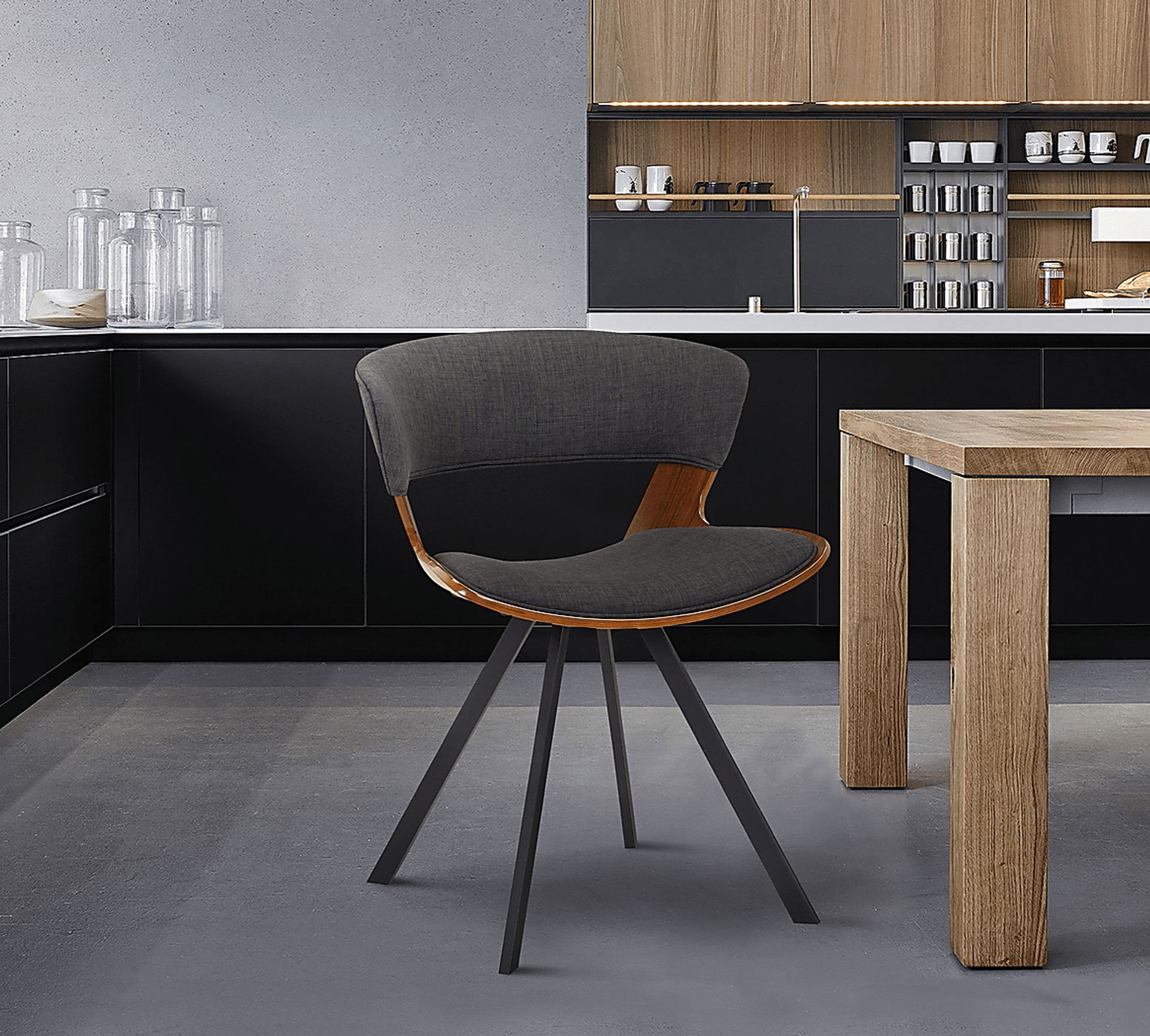 Terralee I Charcoal Dining Chair - Image 6