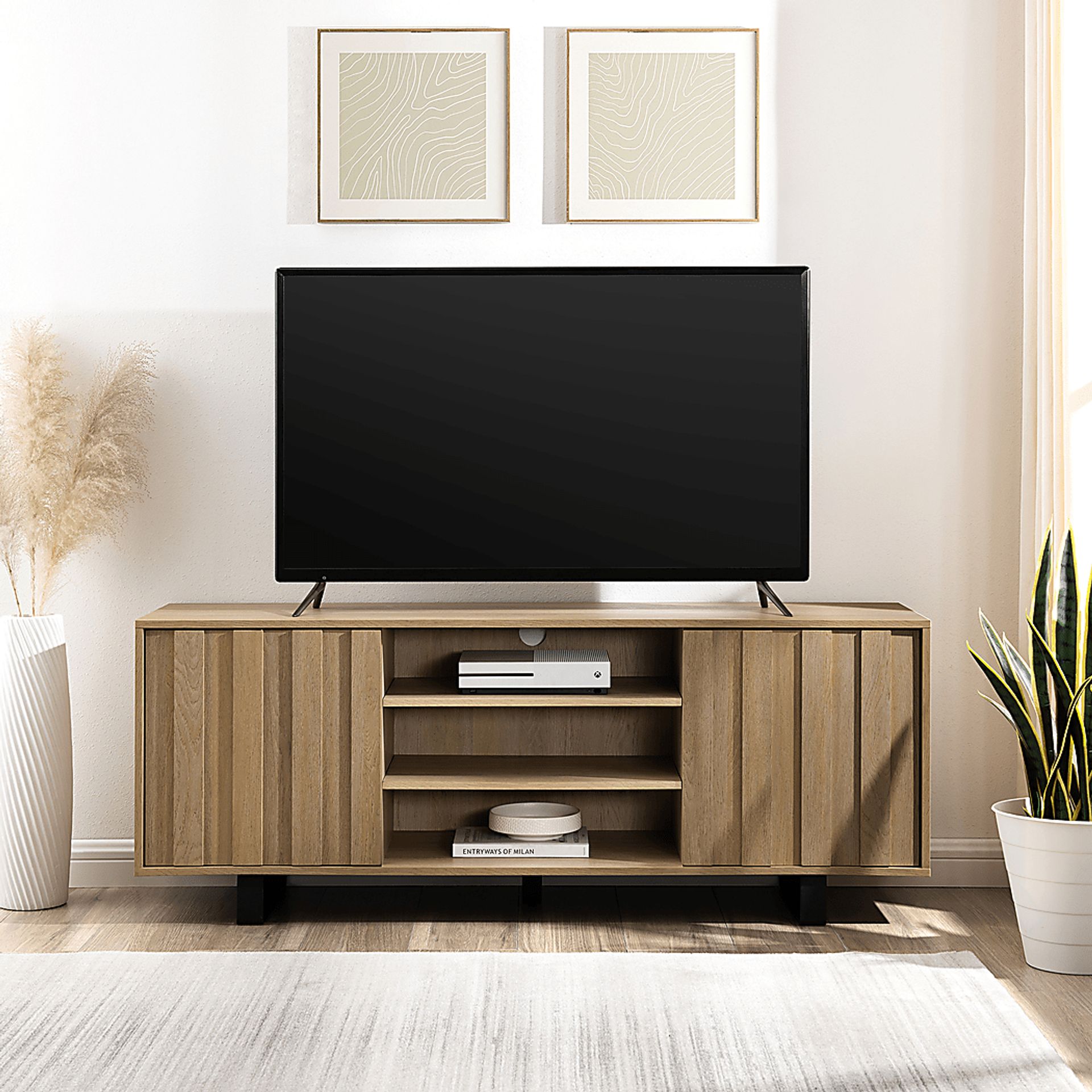 Terranove Oak 60 in. Console - Image 4