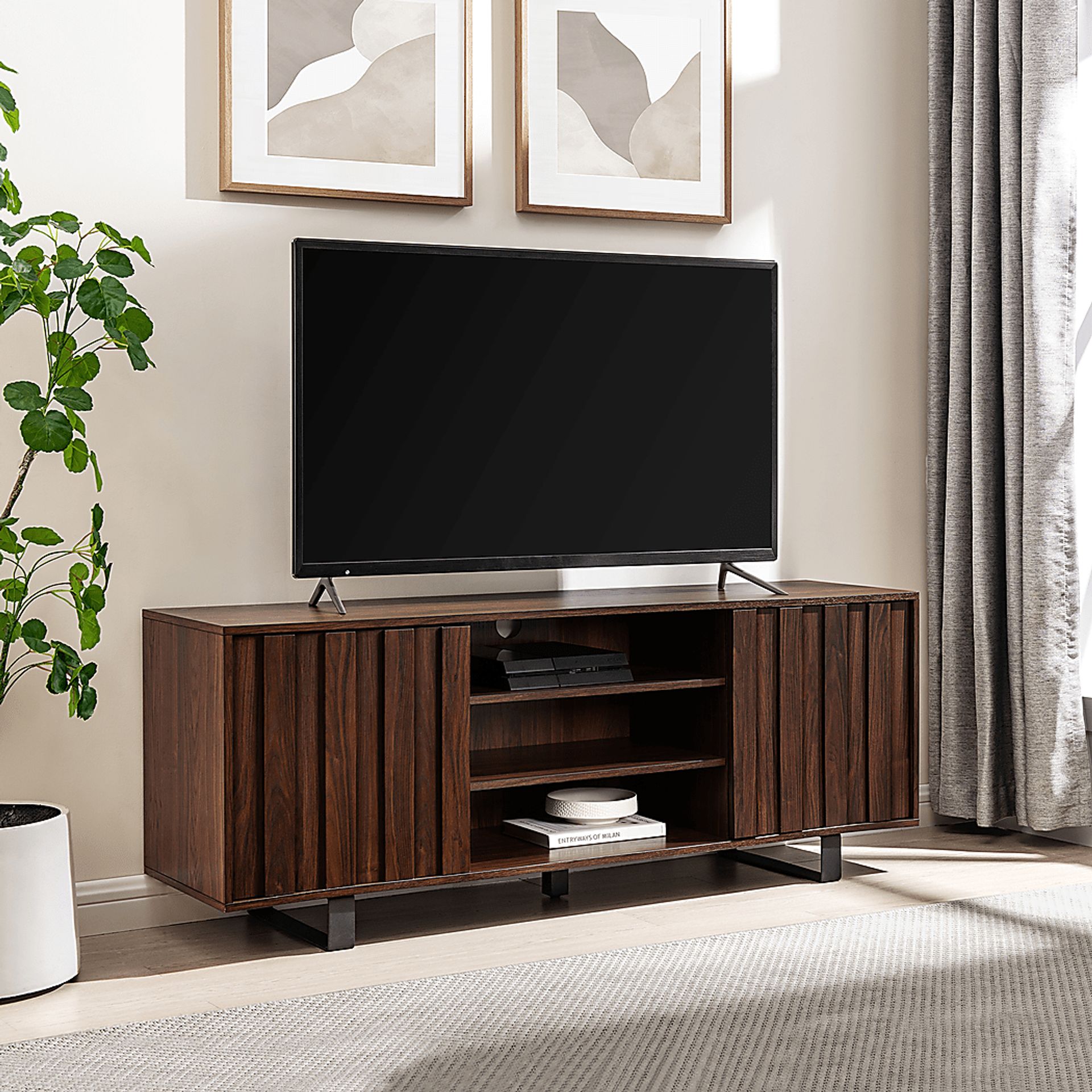 Terranove Walnut 60 in. Console - Image 2