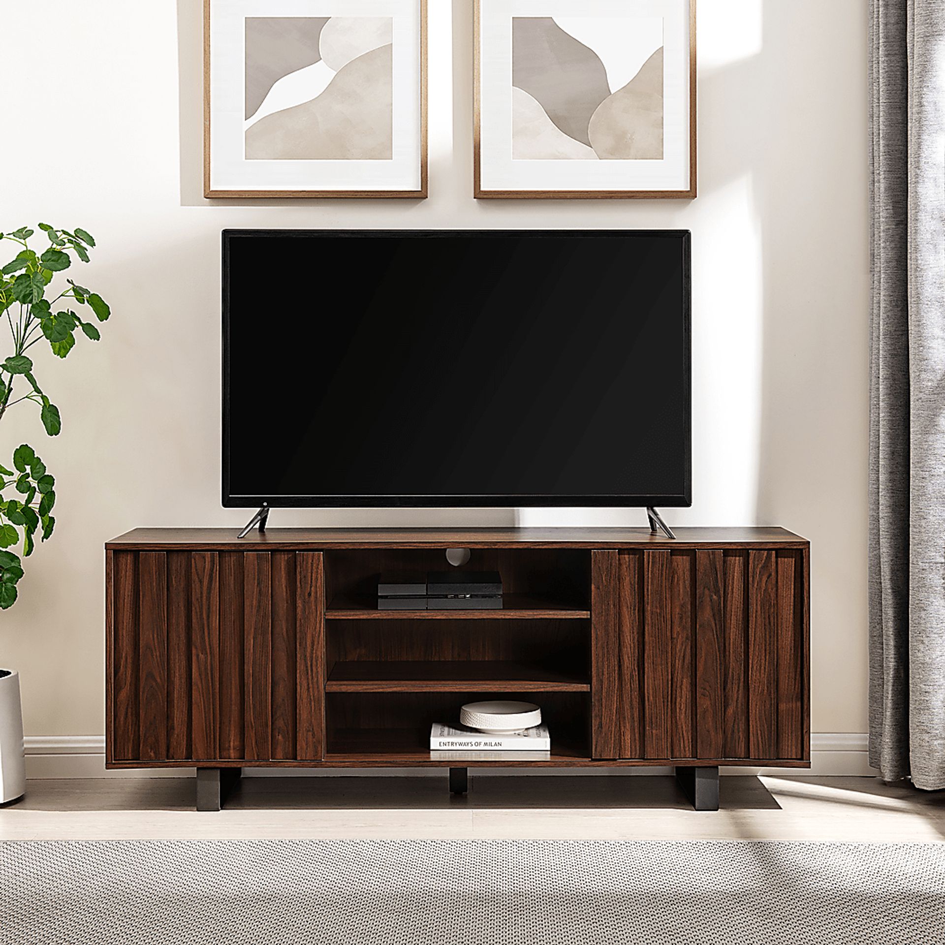 Terranove Walnut 60 in. Console - Image 7