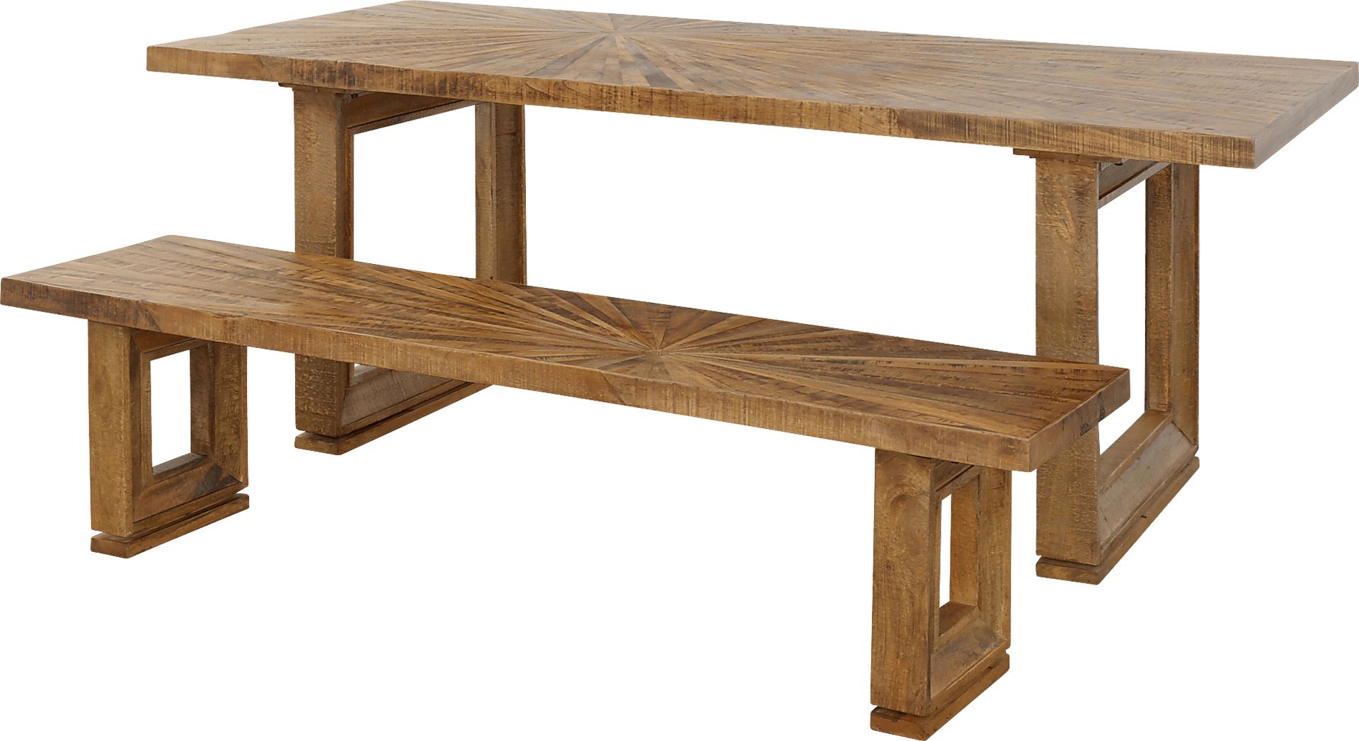 Terrapine Brown Dining Table - Image 5