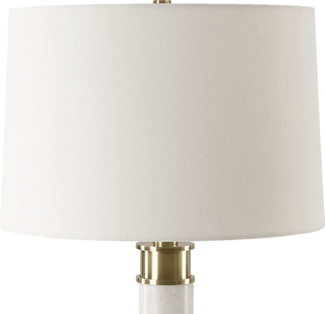 Terrell Isle White Lamp - Thumbnail 5