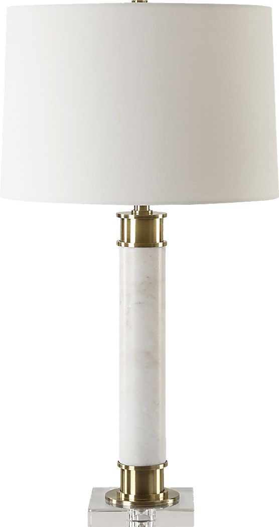 Terrell Isle White Lamp