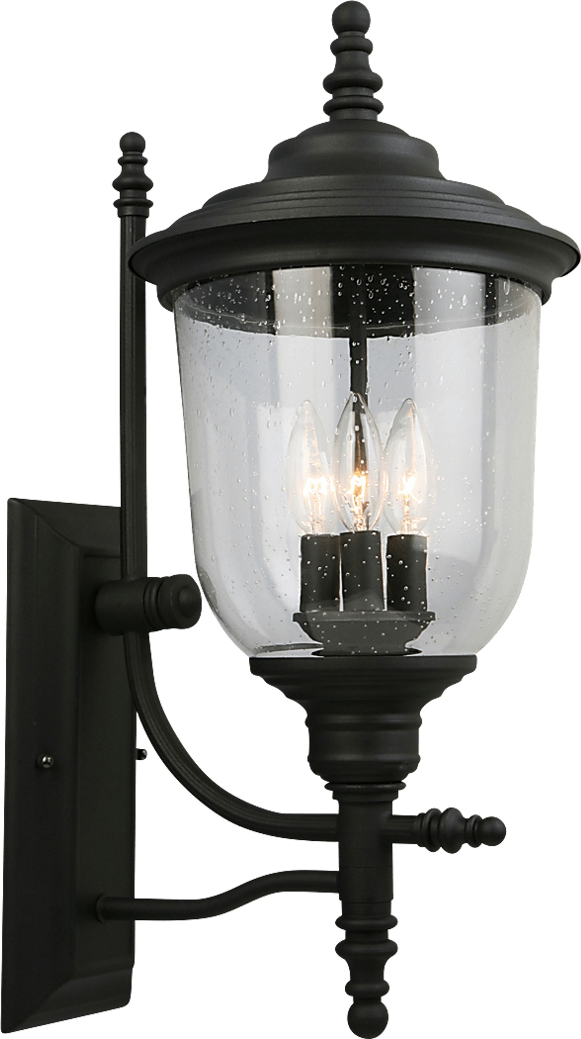 Terrell Road Black Outdoor Sconce - Image 1