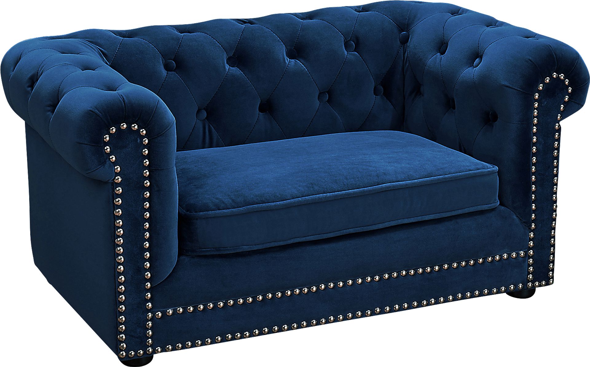 Terrier Navy Pet Bed - Image 1