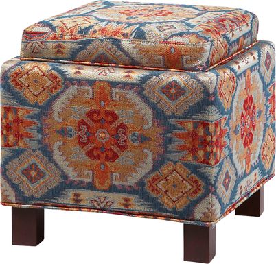 Terwilliger Red Ottoman