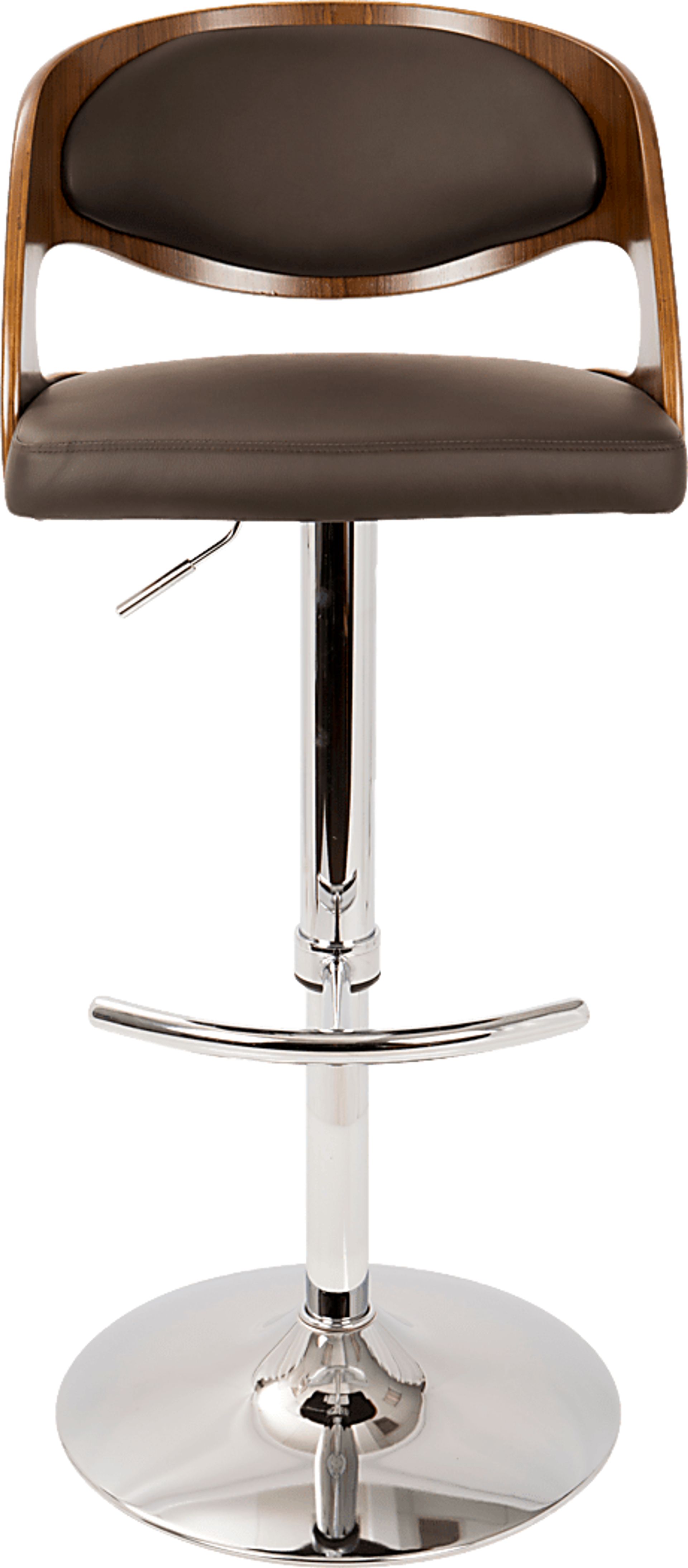 Tescord Brown Adjustable Barstool, Set of 2 - Image 8