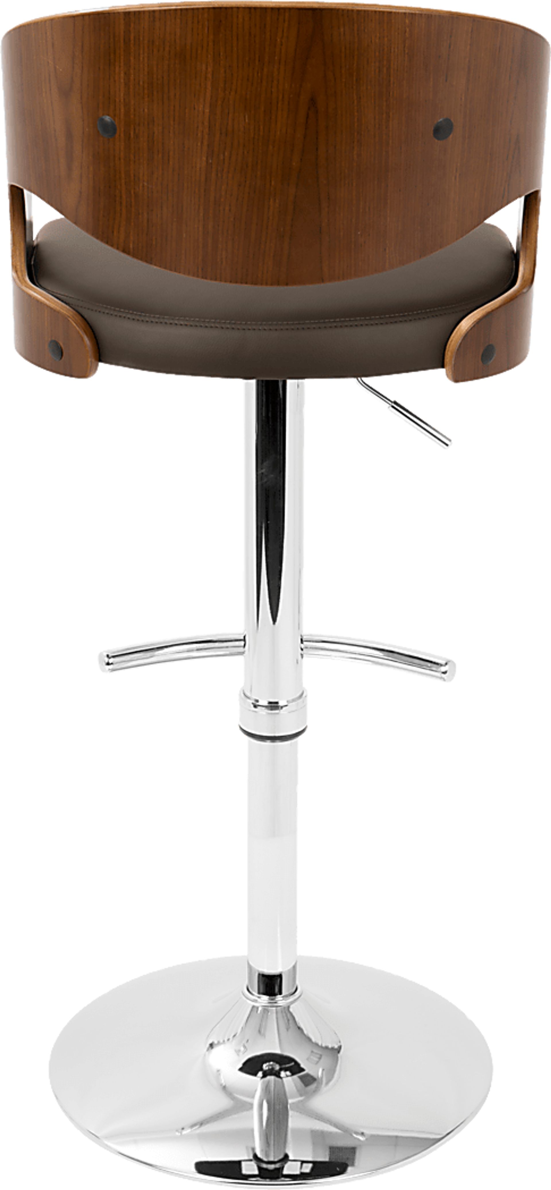 Tescord Brown Adjustable Barstool, Set of 2 - Image 9