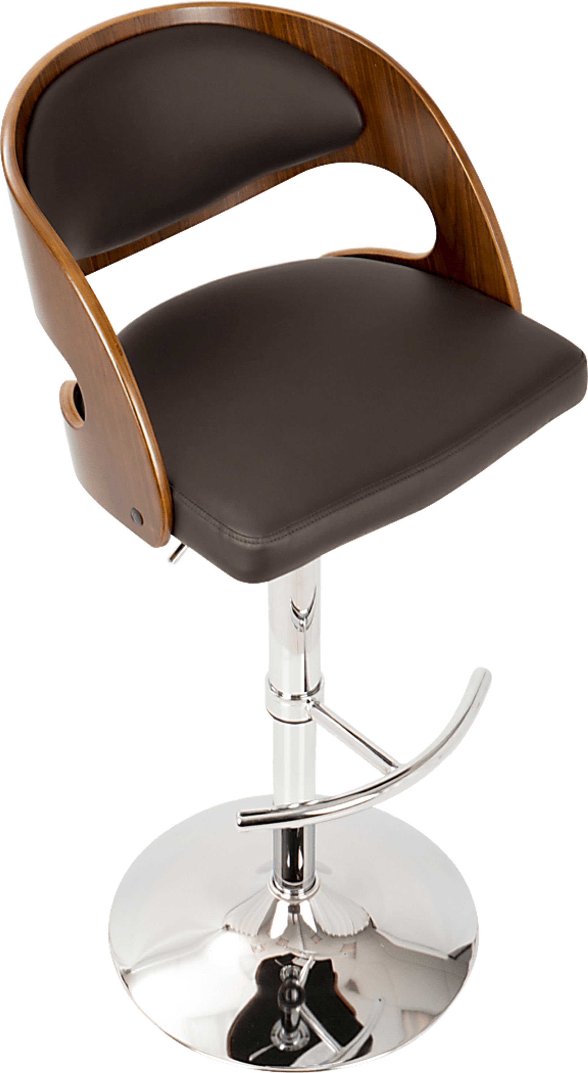 Tescord Brown Adjustable Barstool, Set of 2 - Image 10