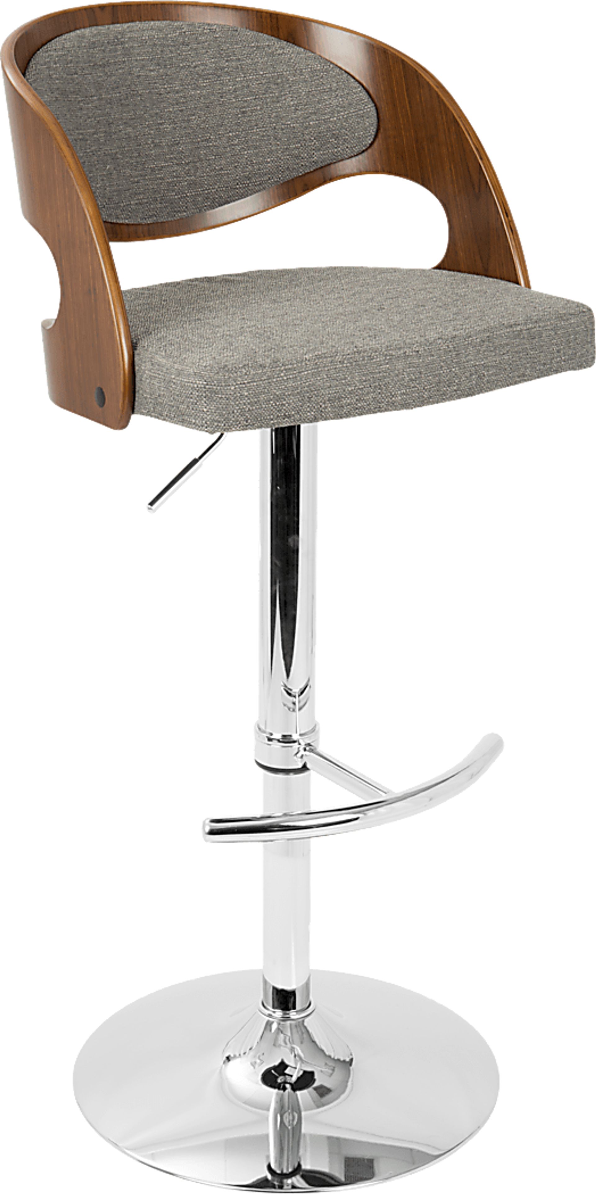 Tescord Gray Adjustable Barstool, Set of 2 - Image 11