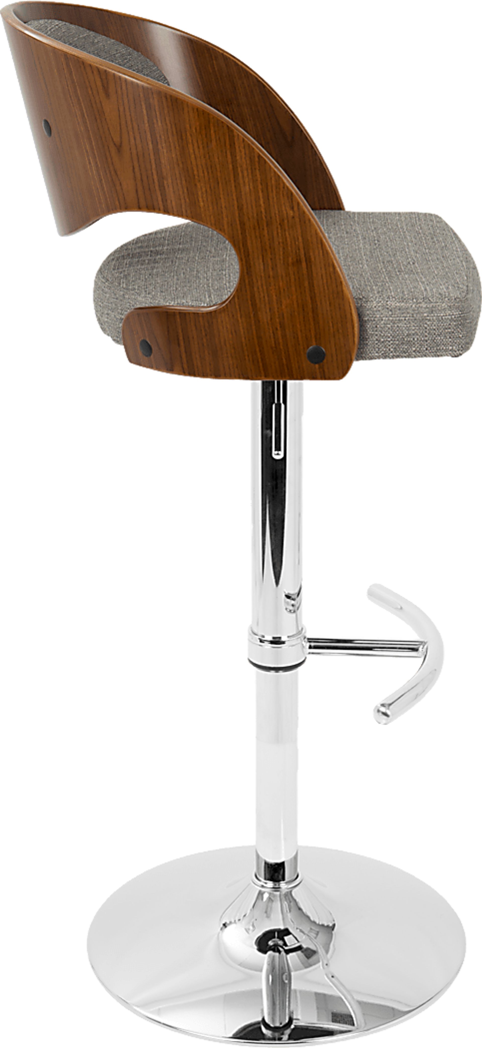 Tescord Gray Adjustable Barstool, Set of 2 - Image 8