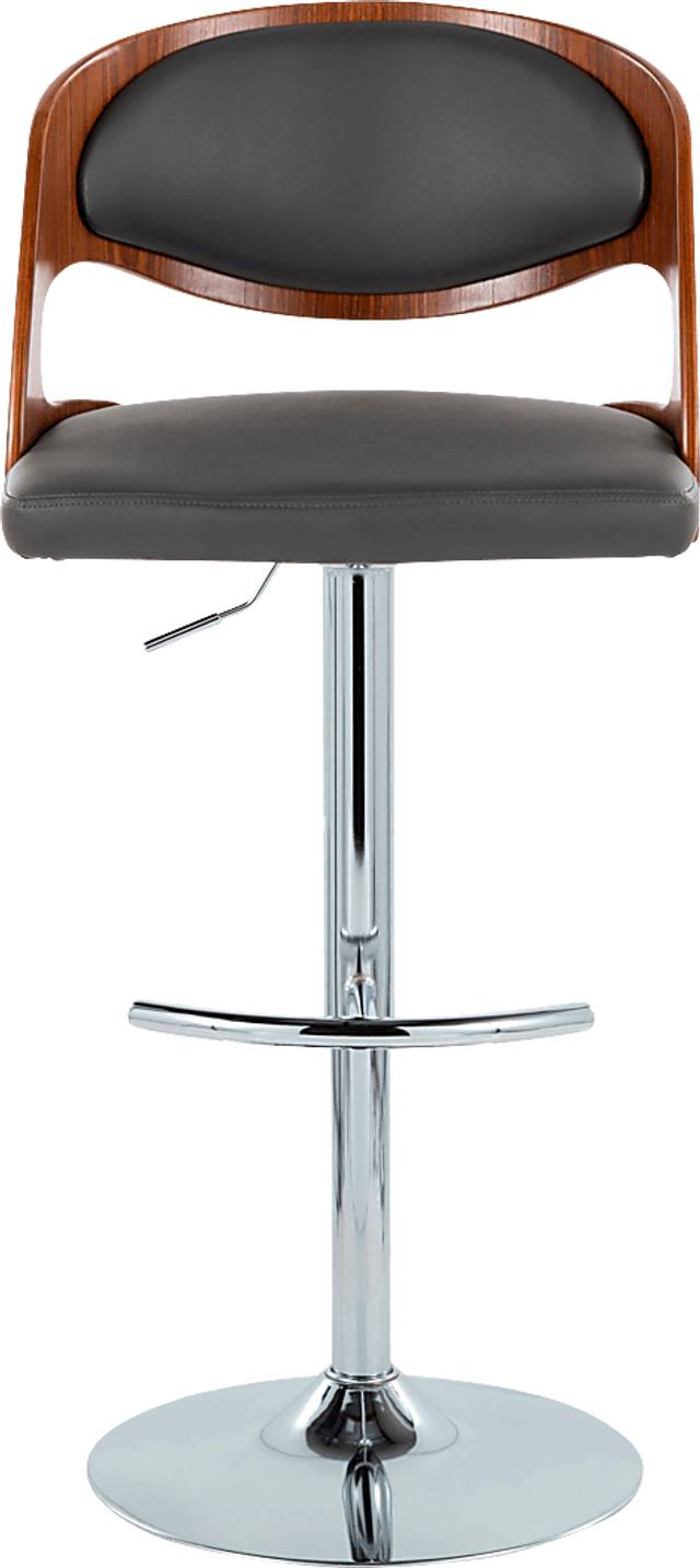 Tescord IV Gray Adjustable Barstool, Set of 2 - Thumbnail - Image 8