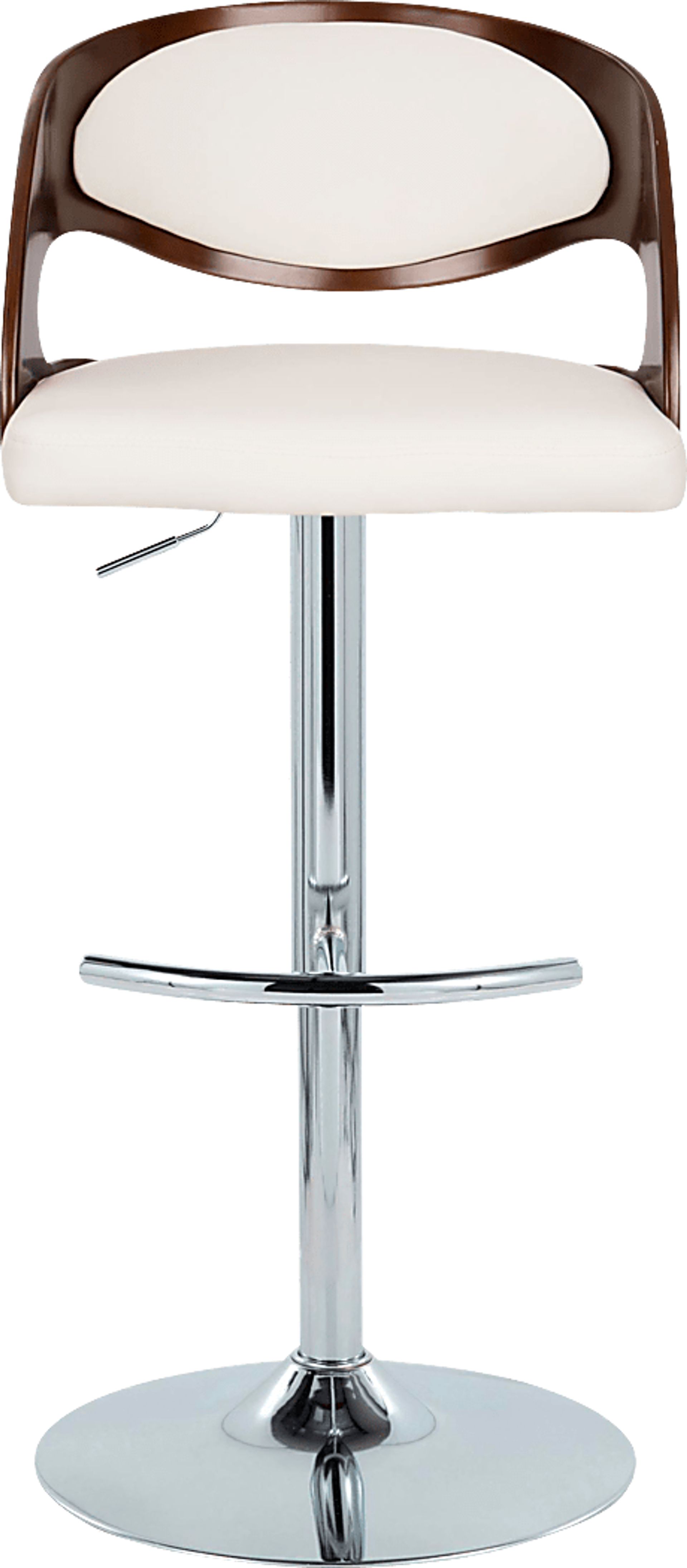 Tescord IV White Adjustable Barstool, Set of 2 - Image 8