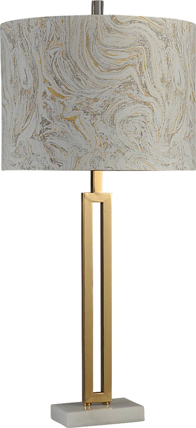 Tesmonde Gold Lamp - Thumbnail - Image 1