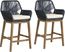Tessere Blue Outdoor Barstool, Set of Two