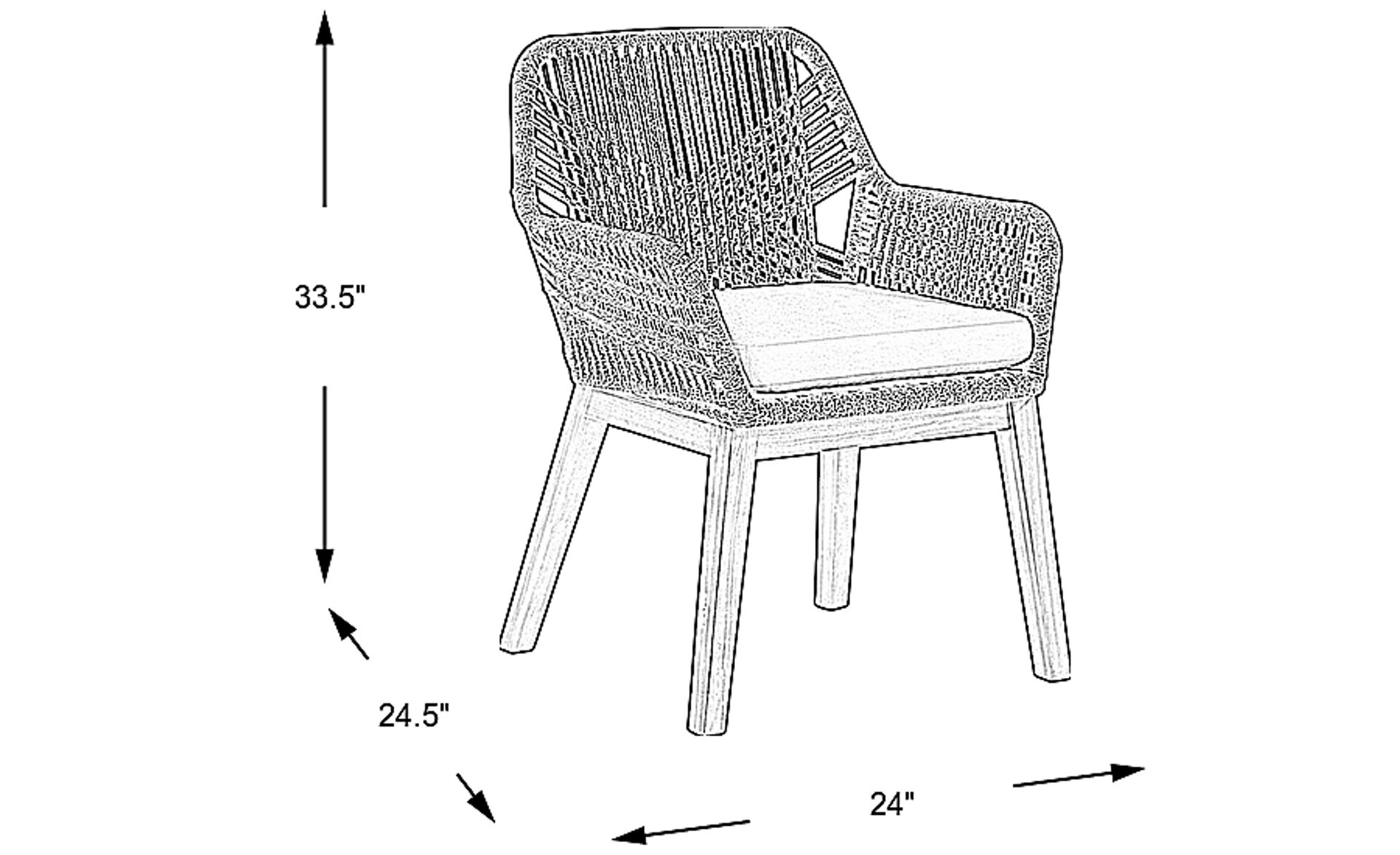 Dimension Image. Please refer to the Dimension Tab on this page for dimension details.
