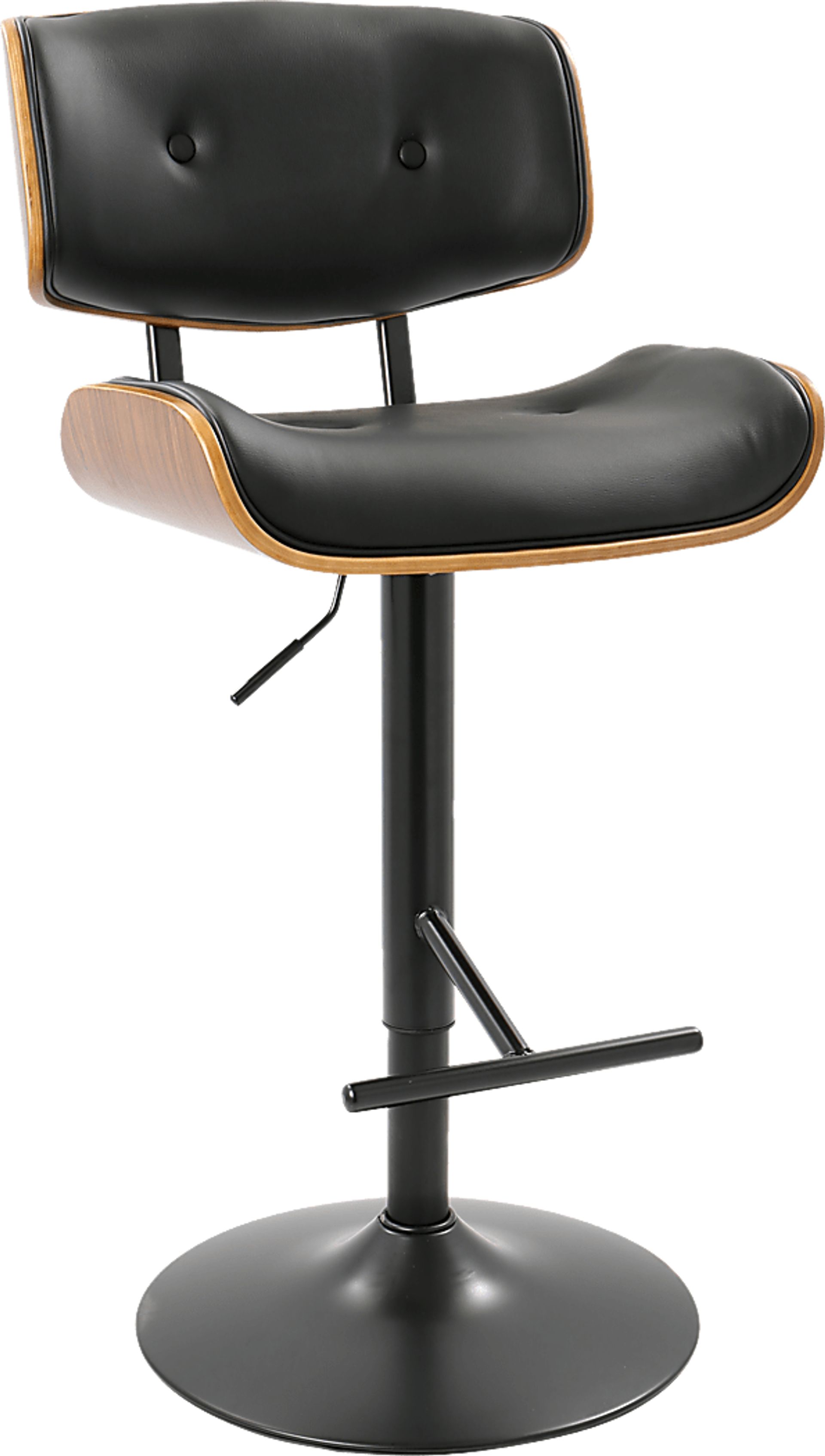 Tesshire Black Adjustable Barstool, Set of 2 - Image 15