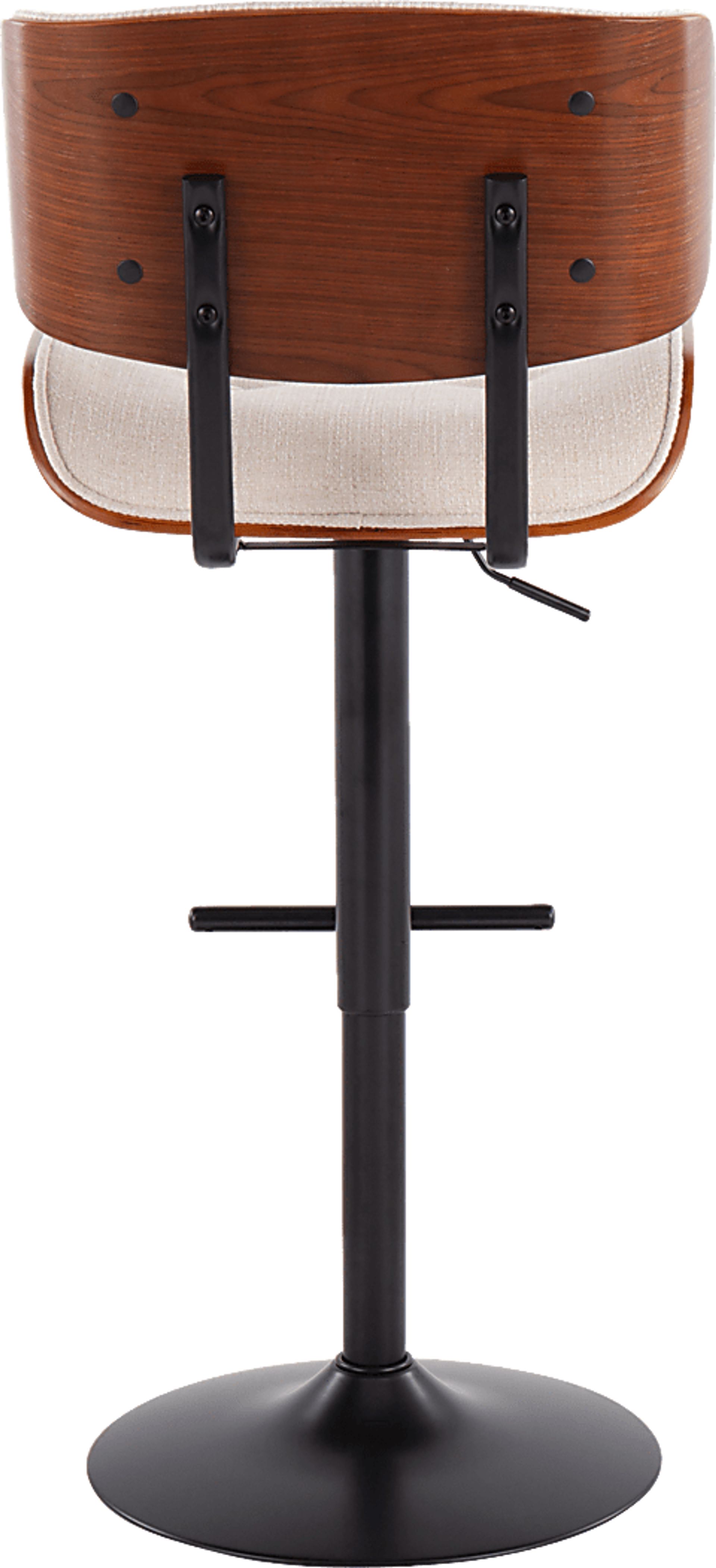 Tesshire Cream Adjustable Barstool, Set of 2 - Image 6