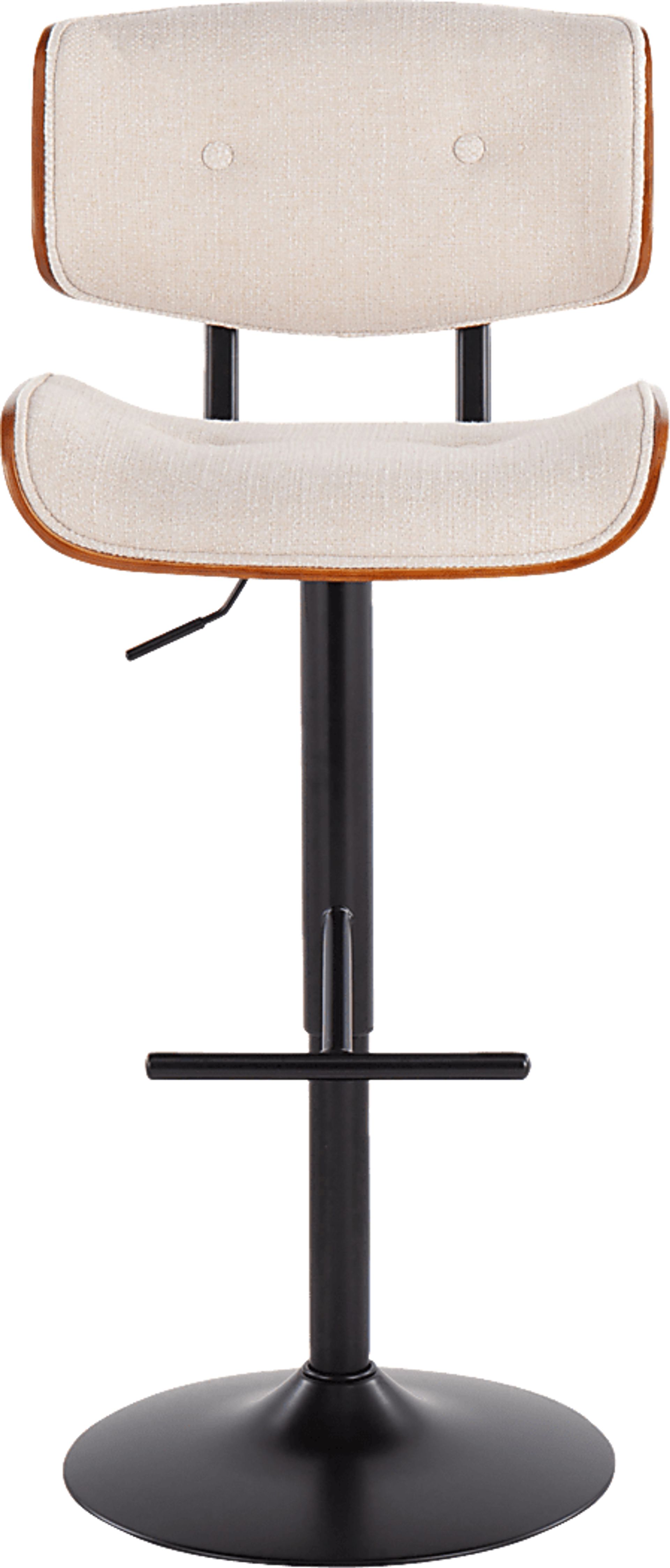 Tesshire Cream Adjustable Barstool, Set of 2 - Image 7