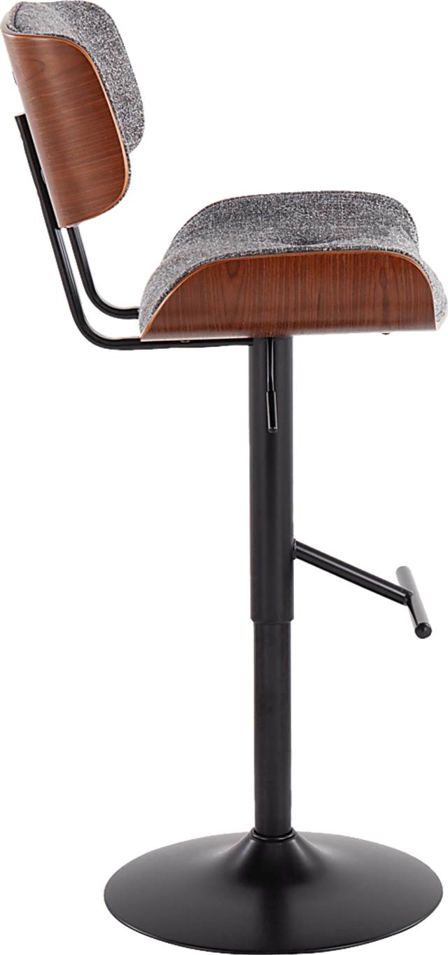 Tesshire Gray Adjustable Barstool, Set of 2 - Thumbnail - Image 5