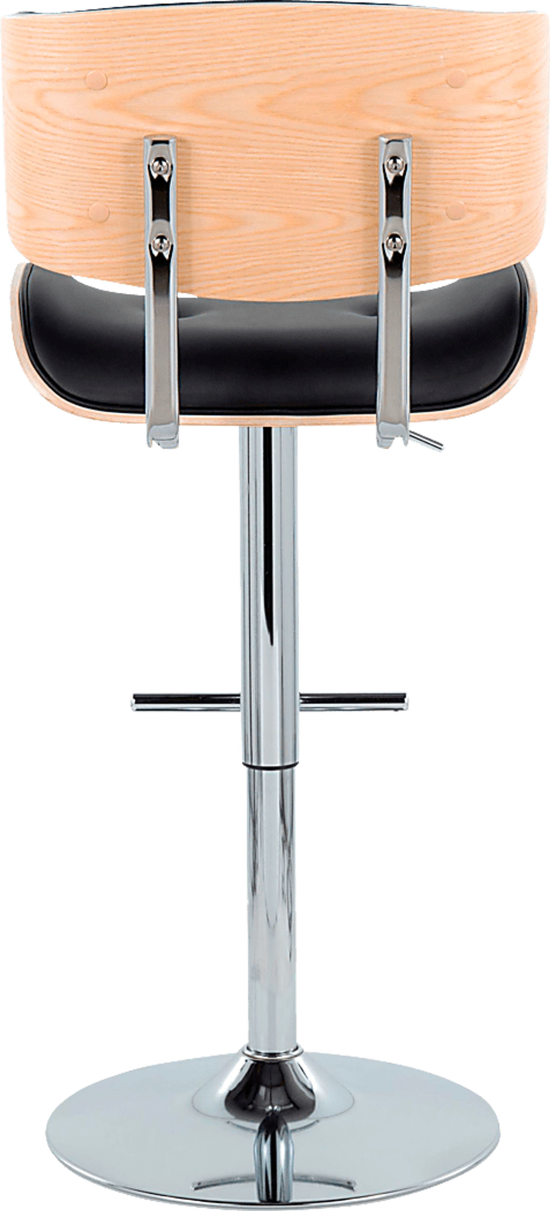 Tesshire III Black Adjustable Barstool, Set of 2 - Image 7