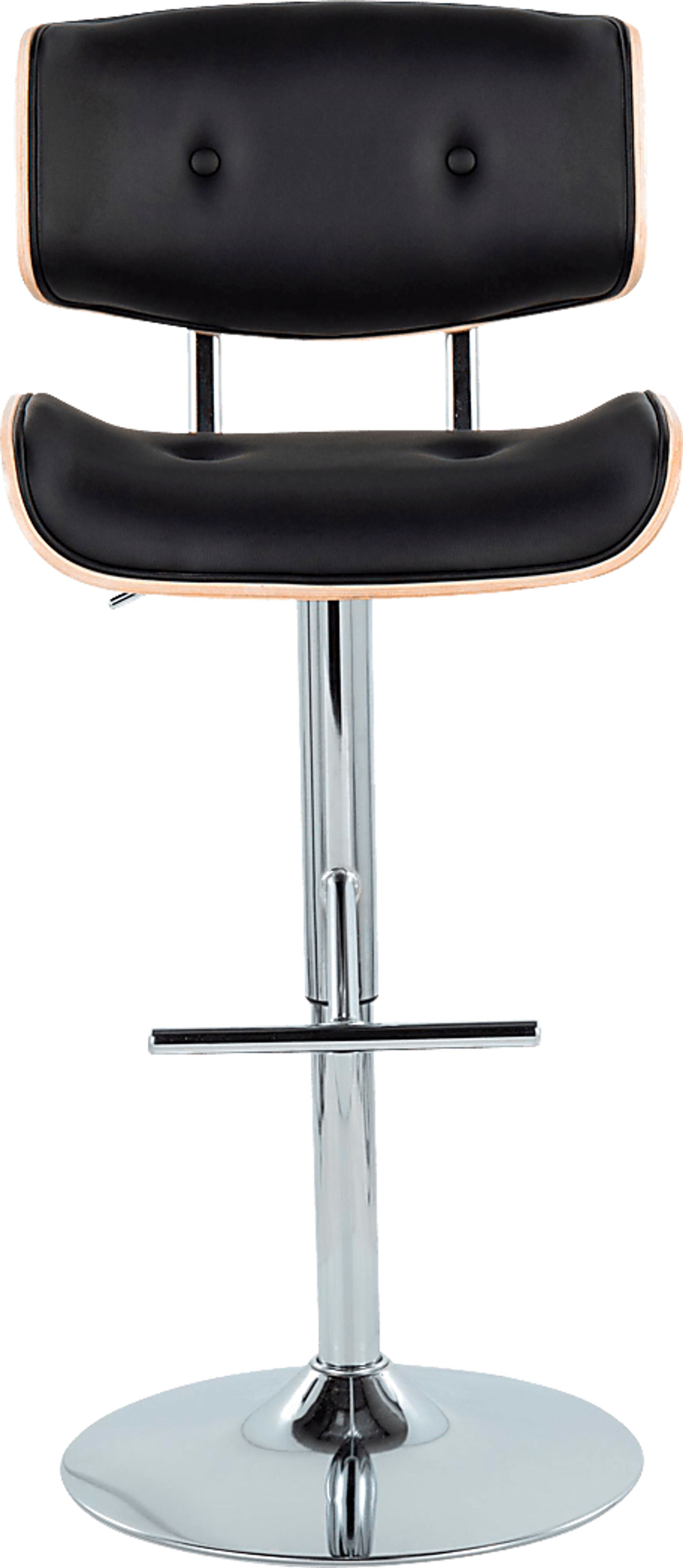 Tesshire III Black Adjustable Barstool, Set of 2 - Image 8