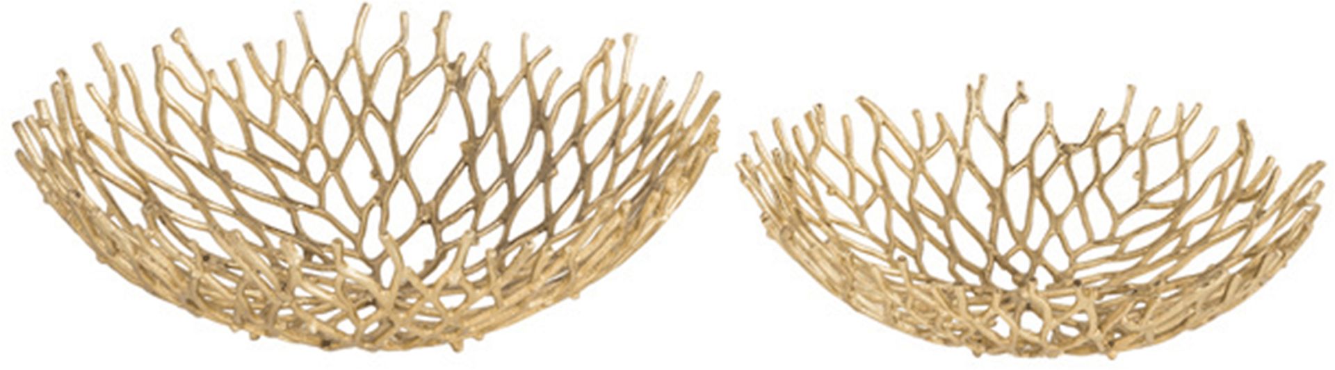 Tessier Gold Bowl, Set of 2 - Image 3