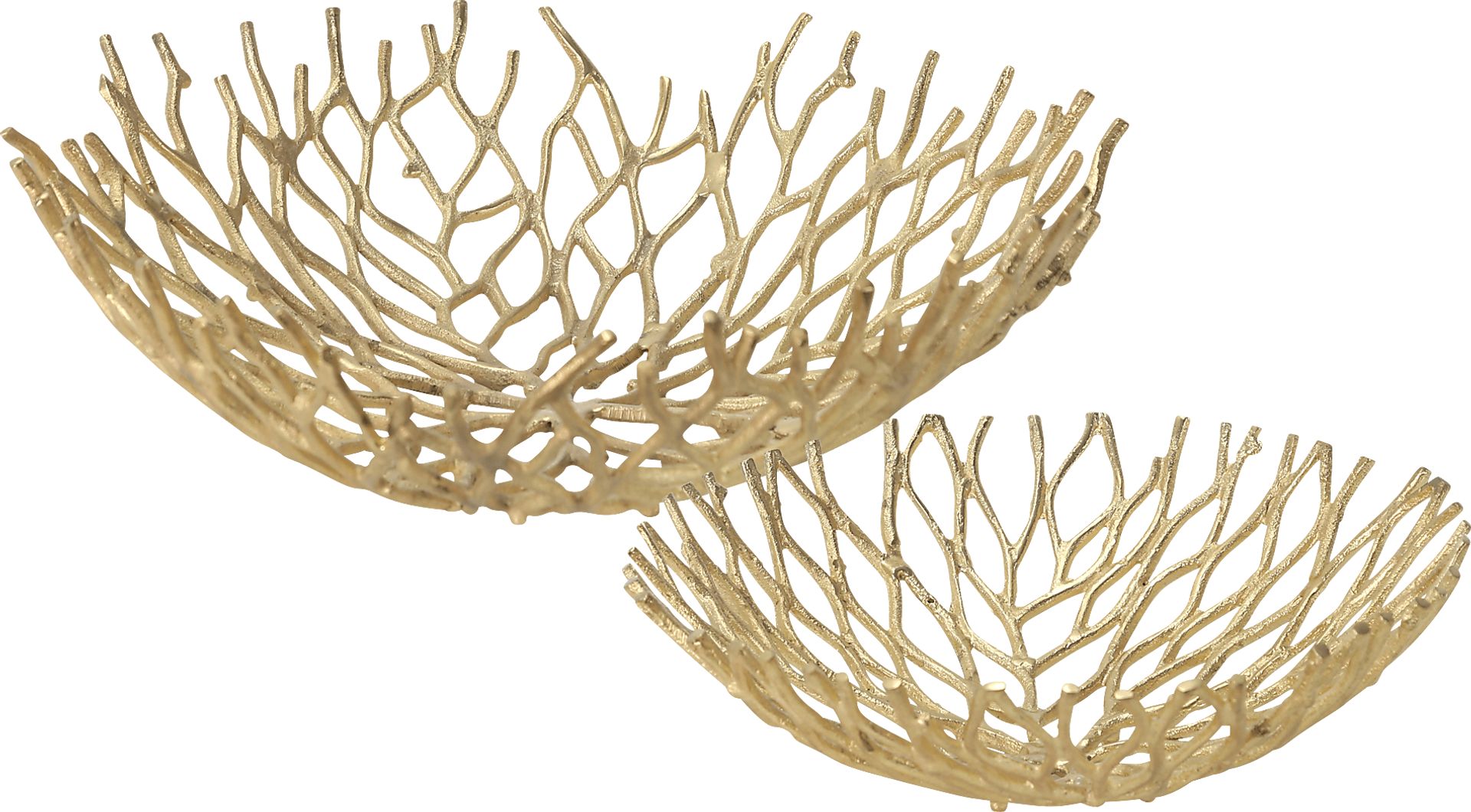 Tessier Gold Bowl, Set of 2 - Image 1