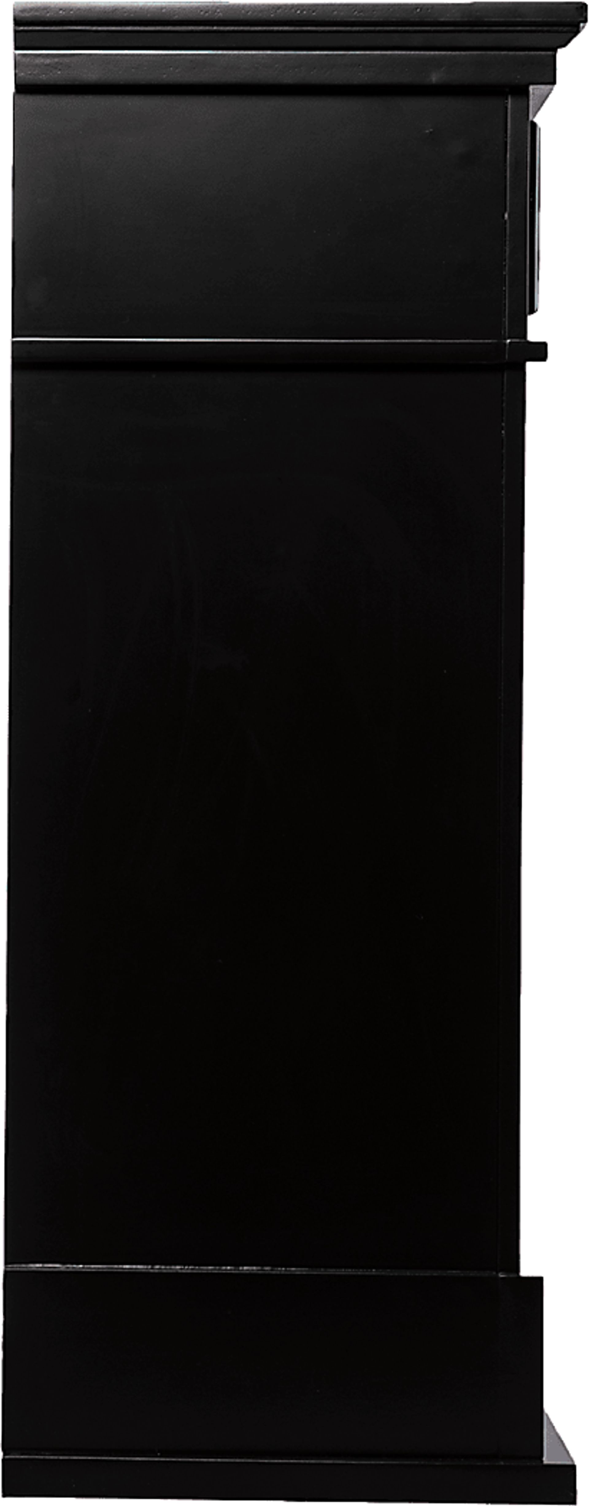 Tetbury IV Black 46 in. Console With Touch Panel Fireplace - Image 3