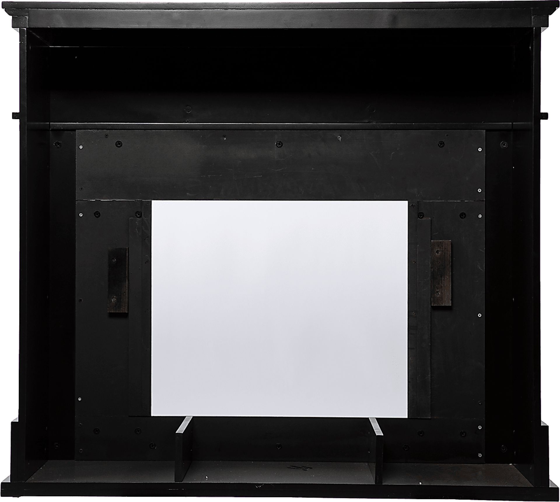 Tetbury IV Black 46 in. Console With Touch Panel Fireplace - Image 4