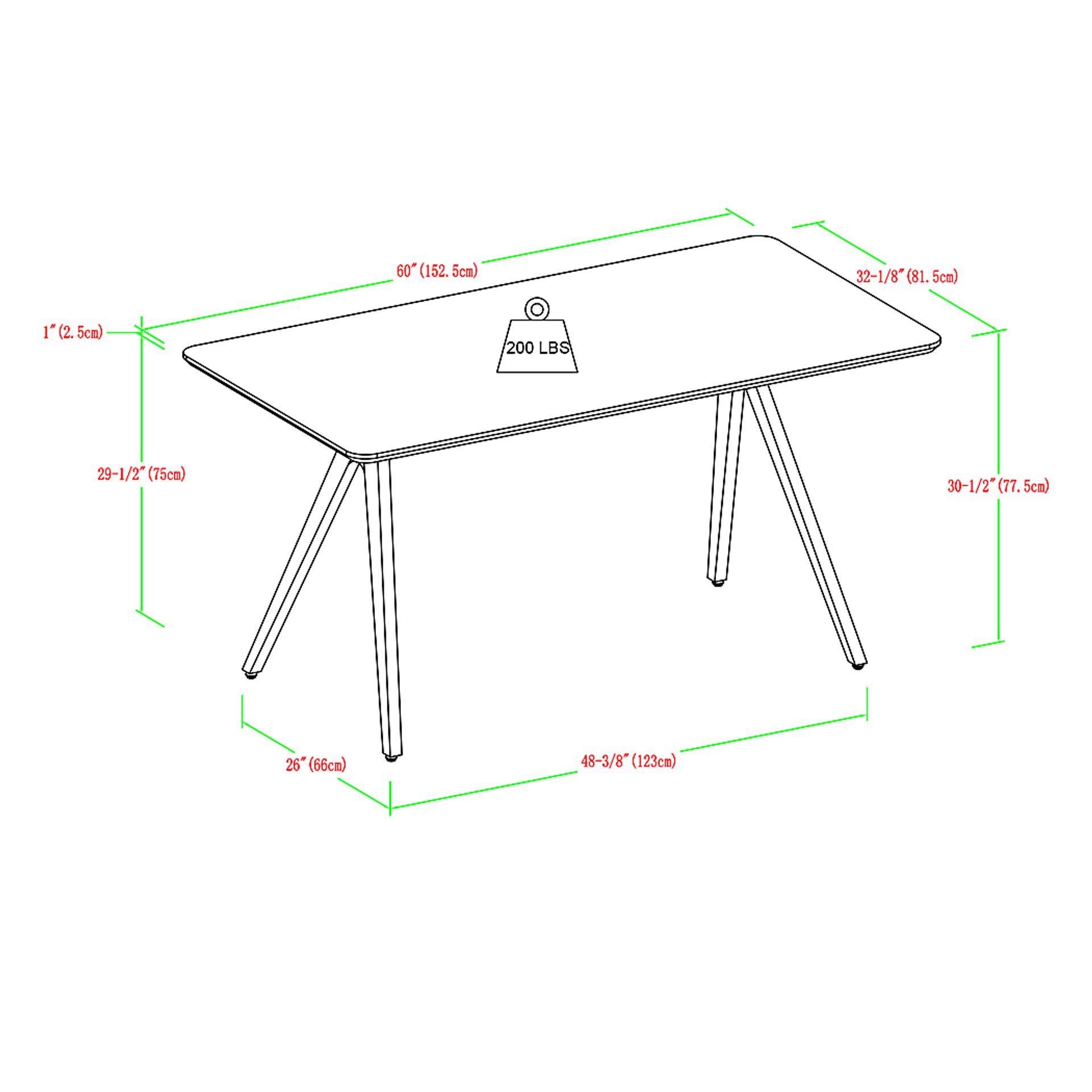 Tetter Black Dining Table - Image 6
