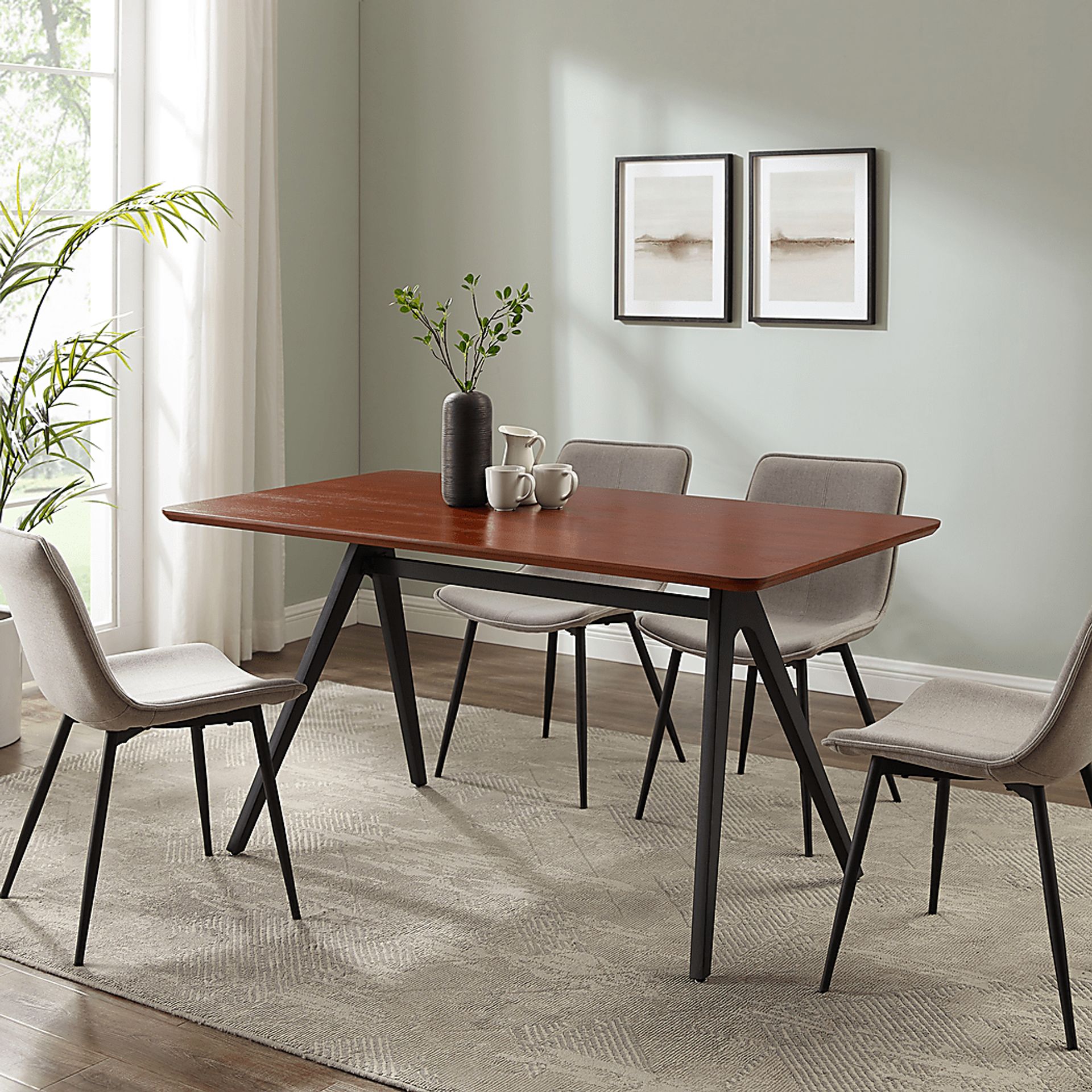 Tetter Walnut Dining Table - Image 2