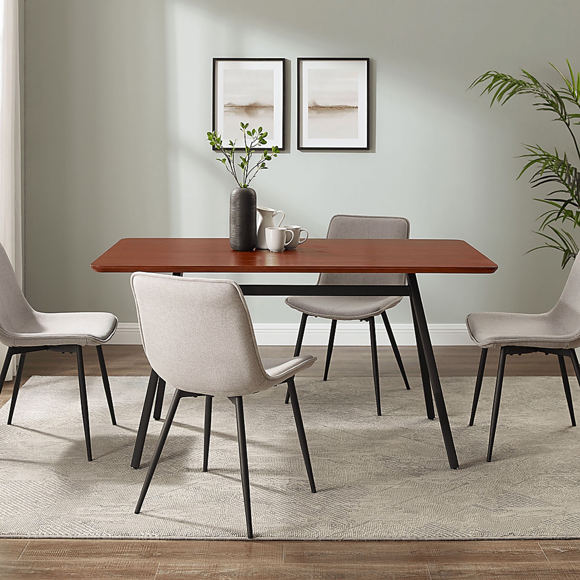 Tetter Walnut Dining Table - Image 5
