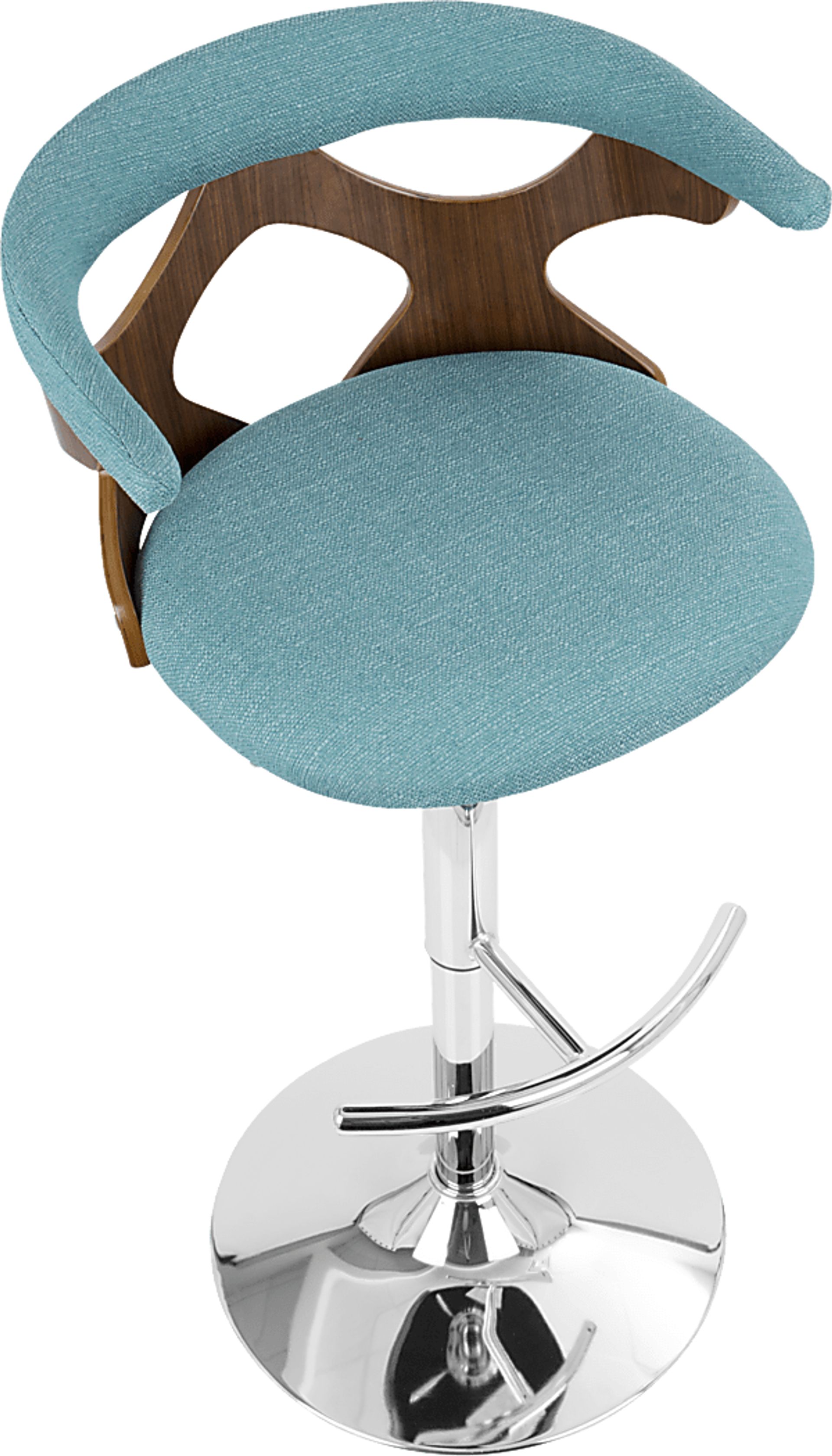 Teurville Teal Adjustable Barstool, Set of 2 - Image 10