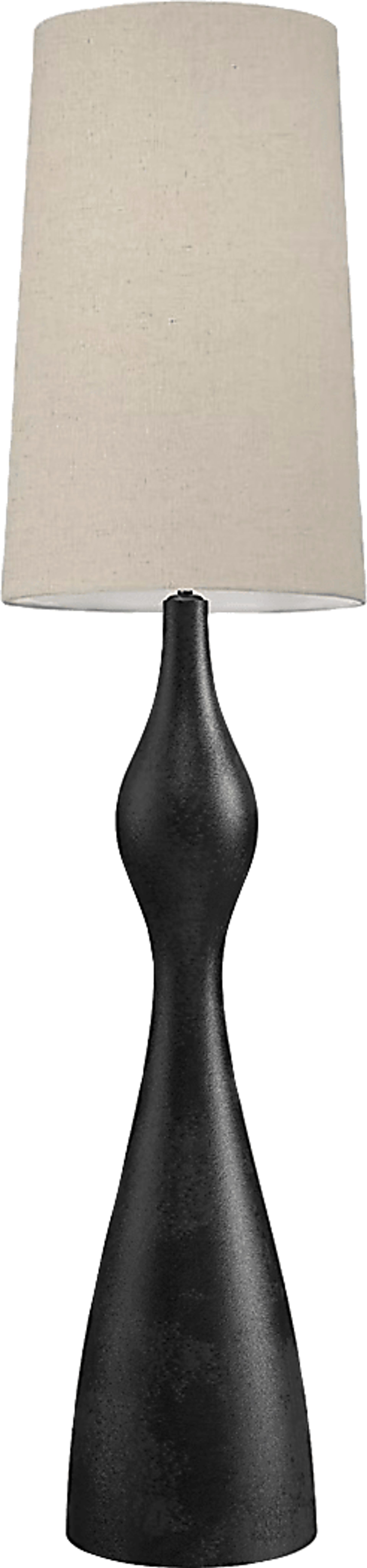 Tevis Black Floor Lamp - Image 1