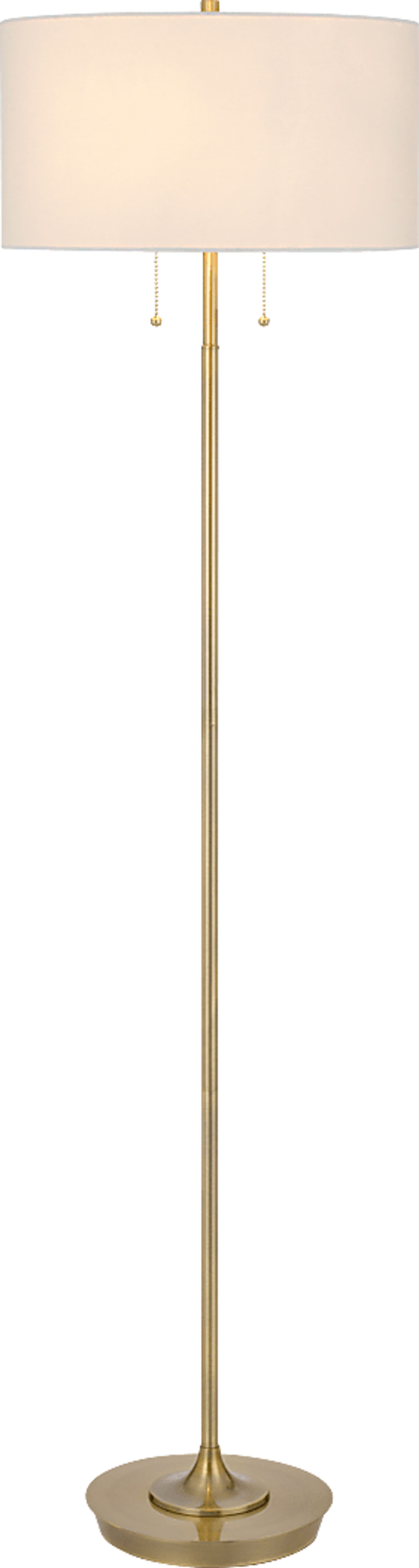Texoma Loop Brass Floor Lamp - Image 2