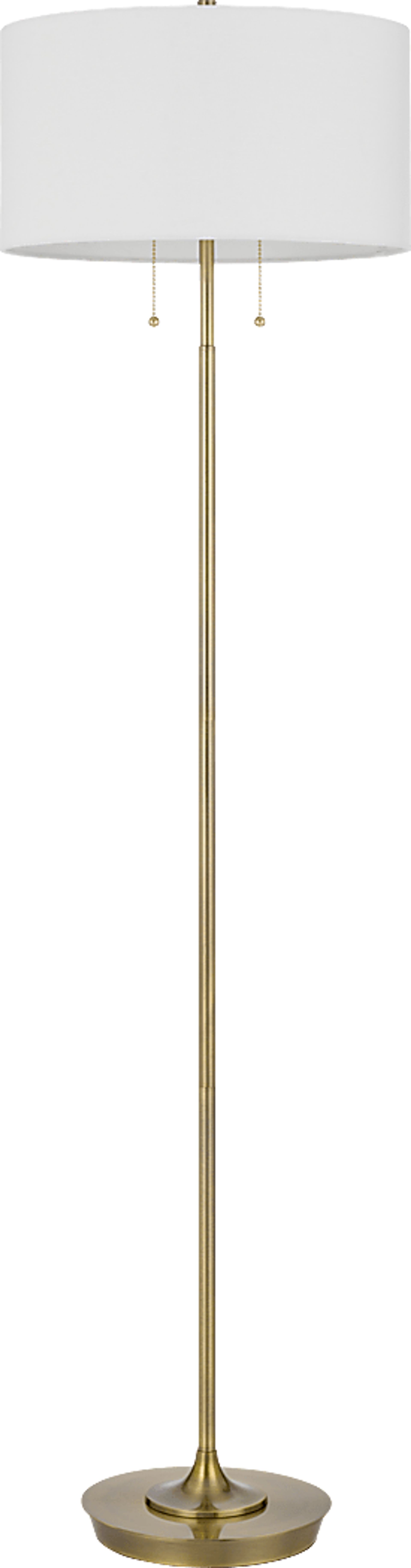 Texoma Loop Brass Floor Lamp - Image 3