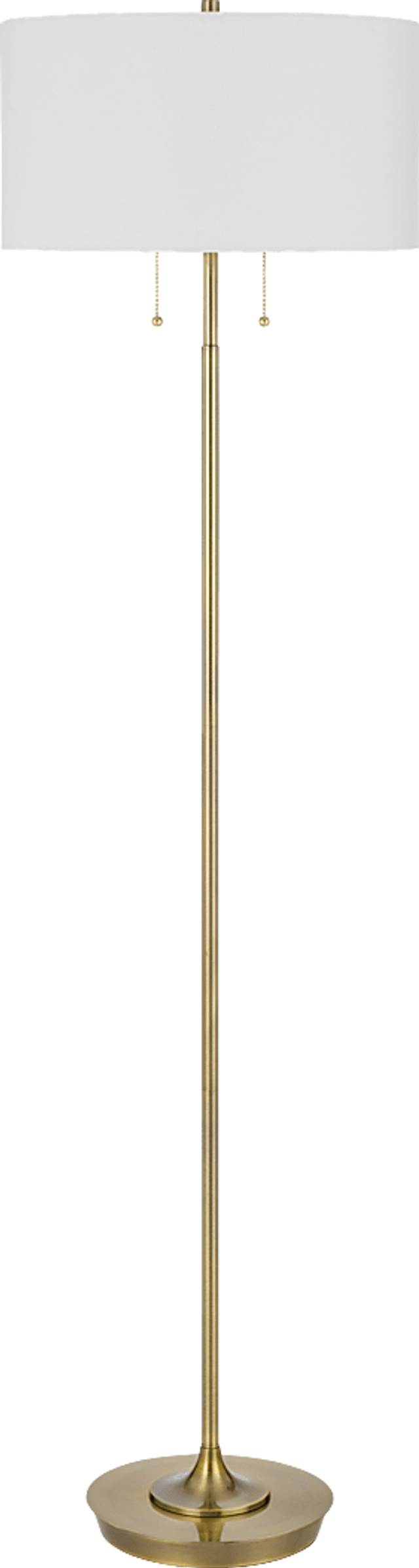 Texoma Loop Brass Floor Lamp - Thumbnail - Image 1