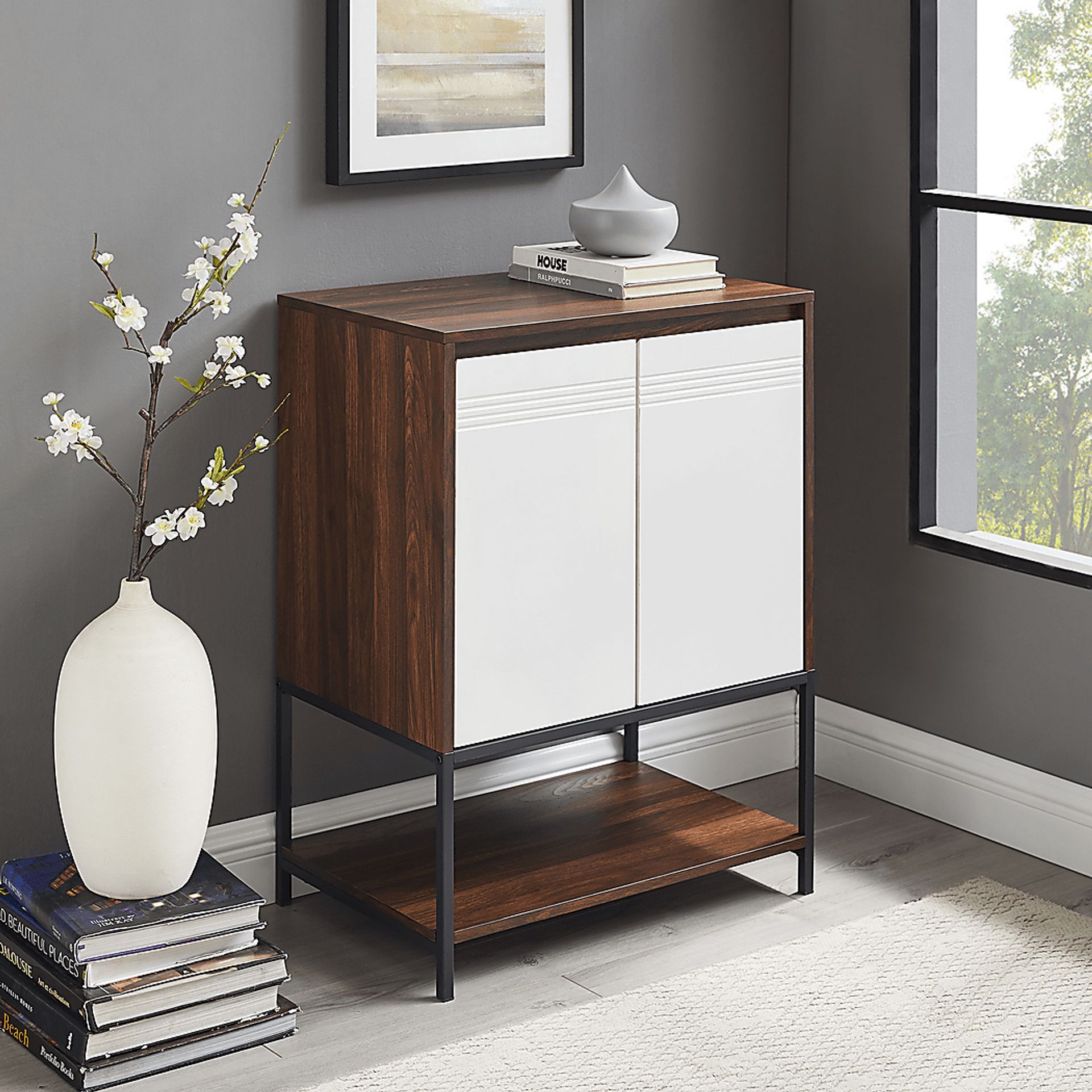 Texridge Walnut Accent Cabinet - Image 2