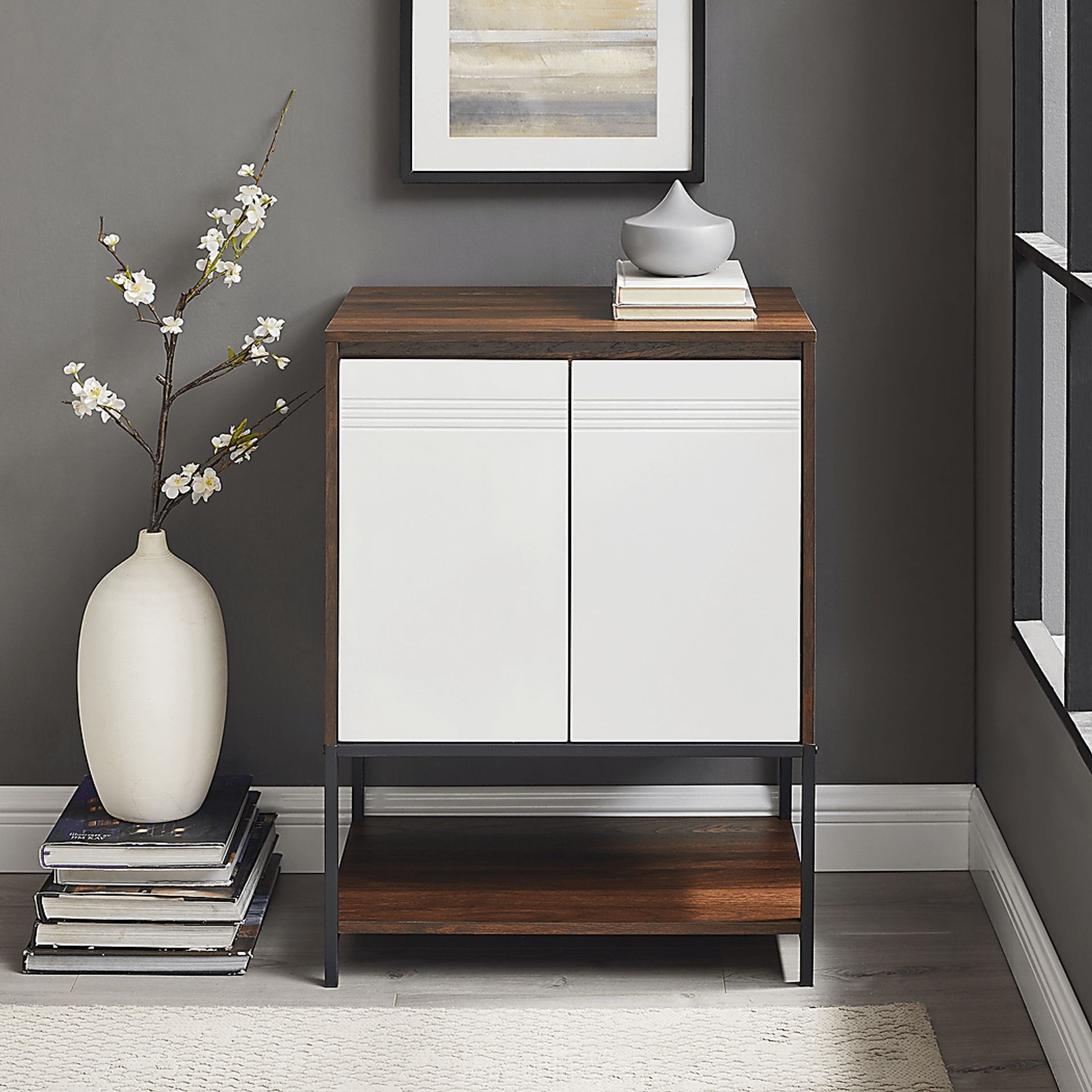 Texridge Walnut Accent Cabinet - Image 3