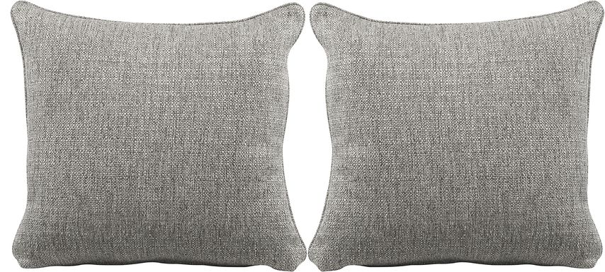 Texture Gray Accent Pillow (Set of 2)