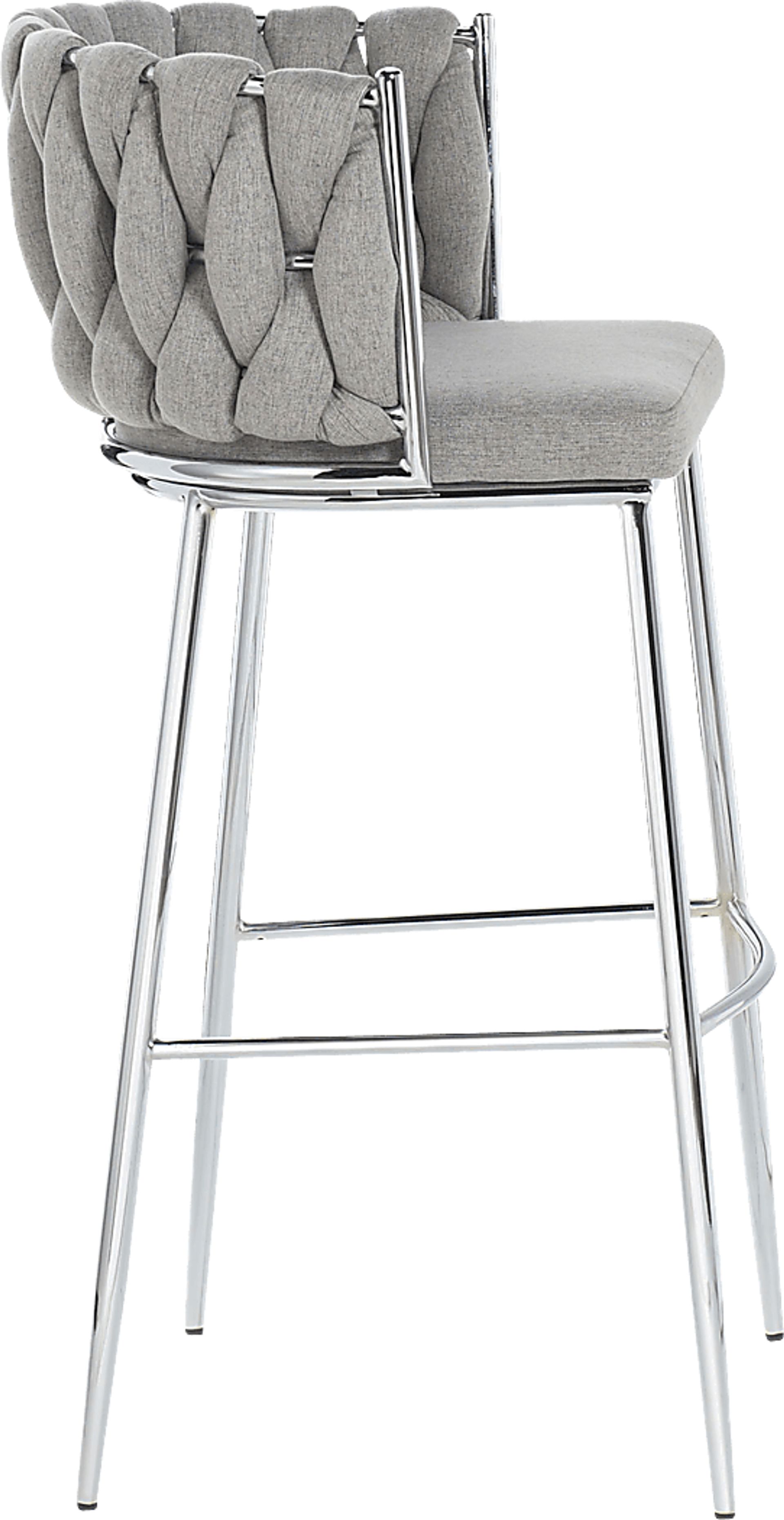 Thabil Gray Barstool - Image 2