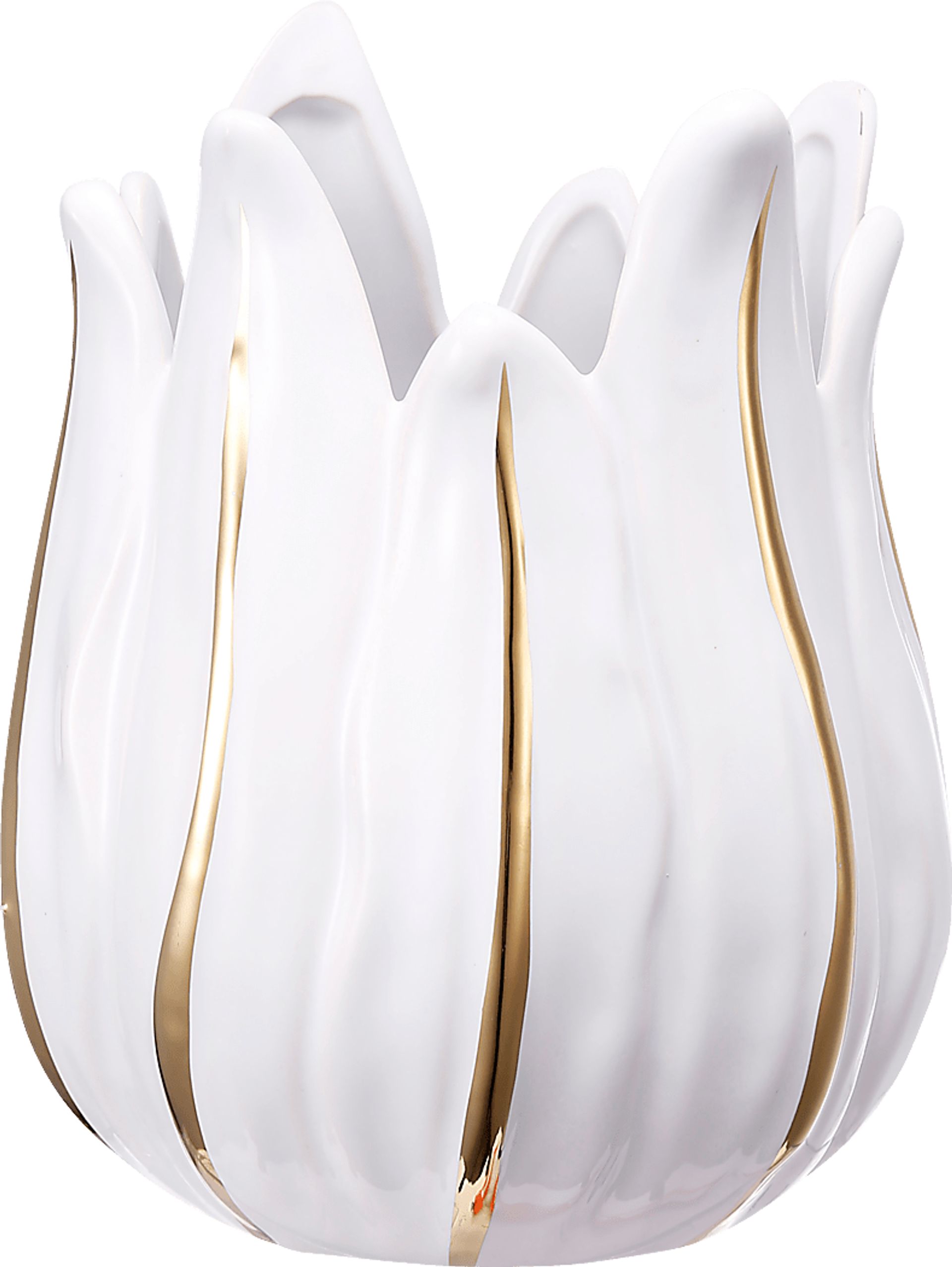 Thabisa White Candle Holder - Image 1