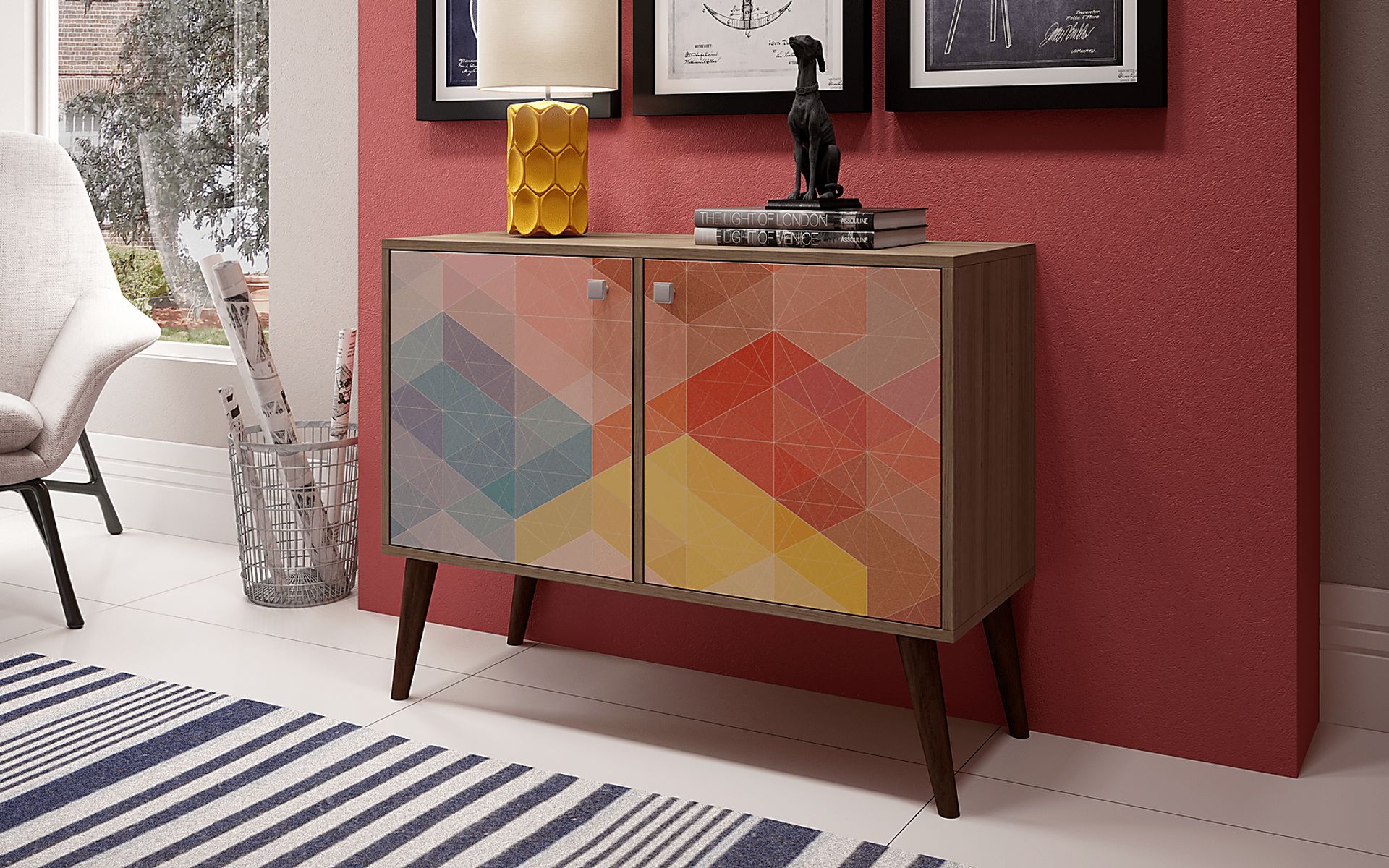 Thacher Brown Accent Cabinet - Image 3