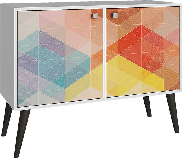 Thacher White Accent Cabinet - Thumbnail - Image 1